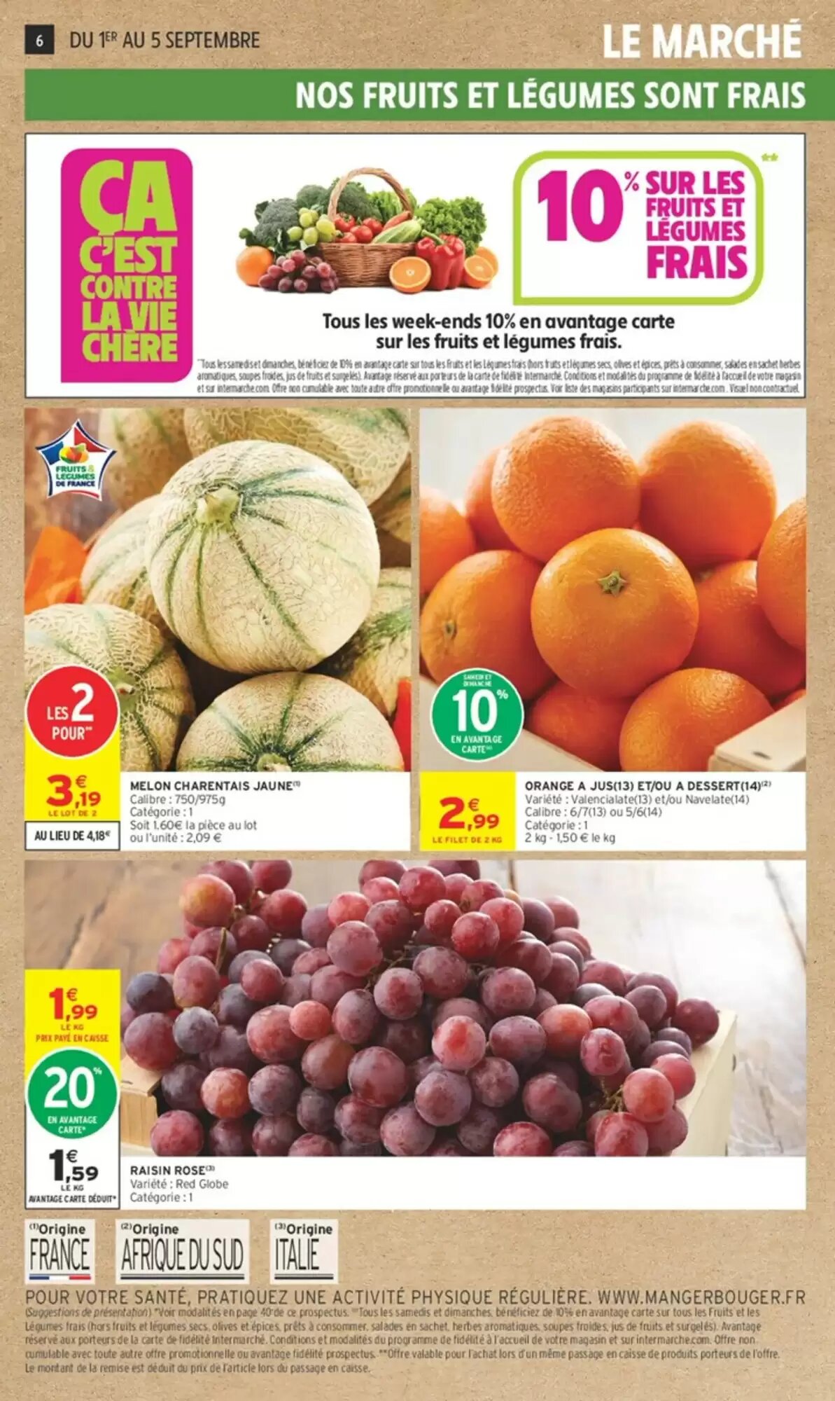 Prospectus promotionnel Intermarché valable à partir du 01/09/2026 - Page 6.