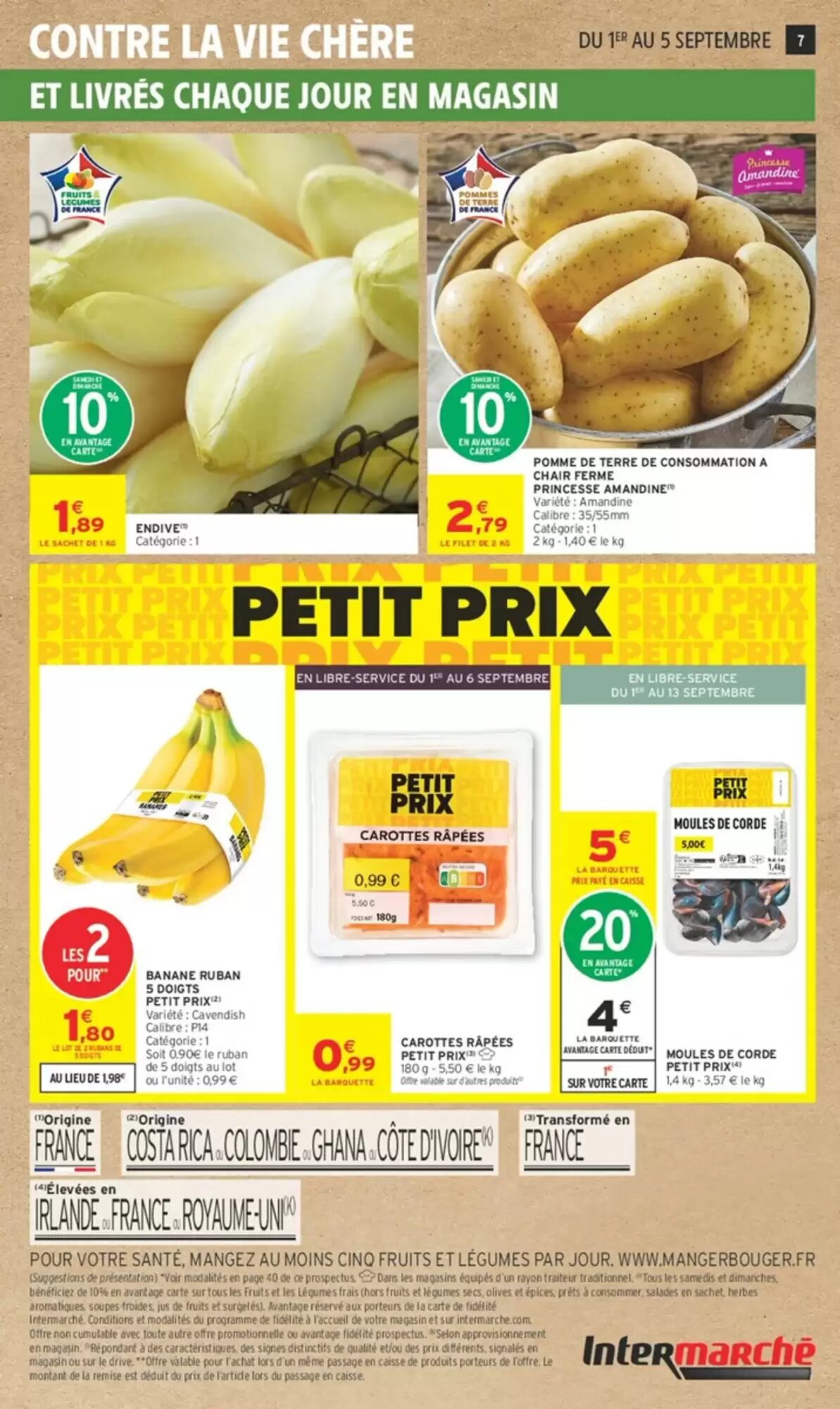 Prospectus promotionnel Intermarché valable à partir du 01/09/2026 - Page 7.
