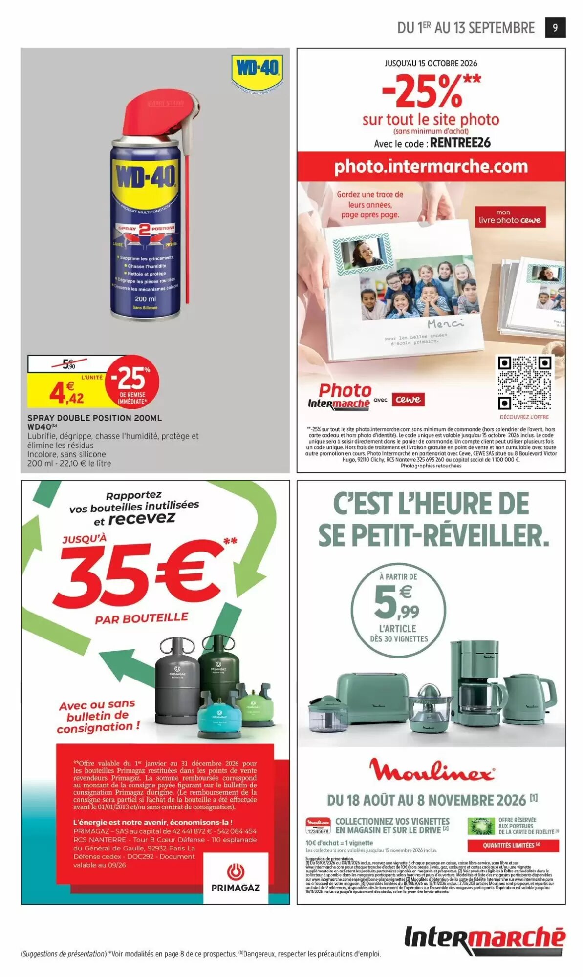 Prospectus promotionnel Intermarché valable à partir du 01/09/2026 - Page 9.