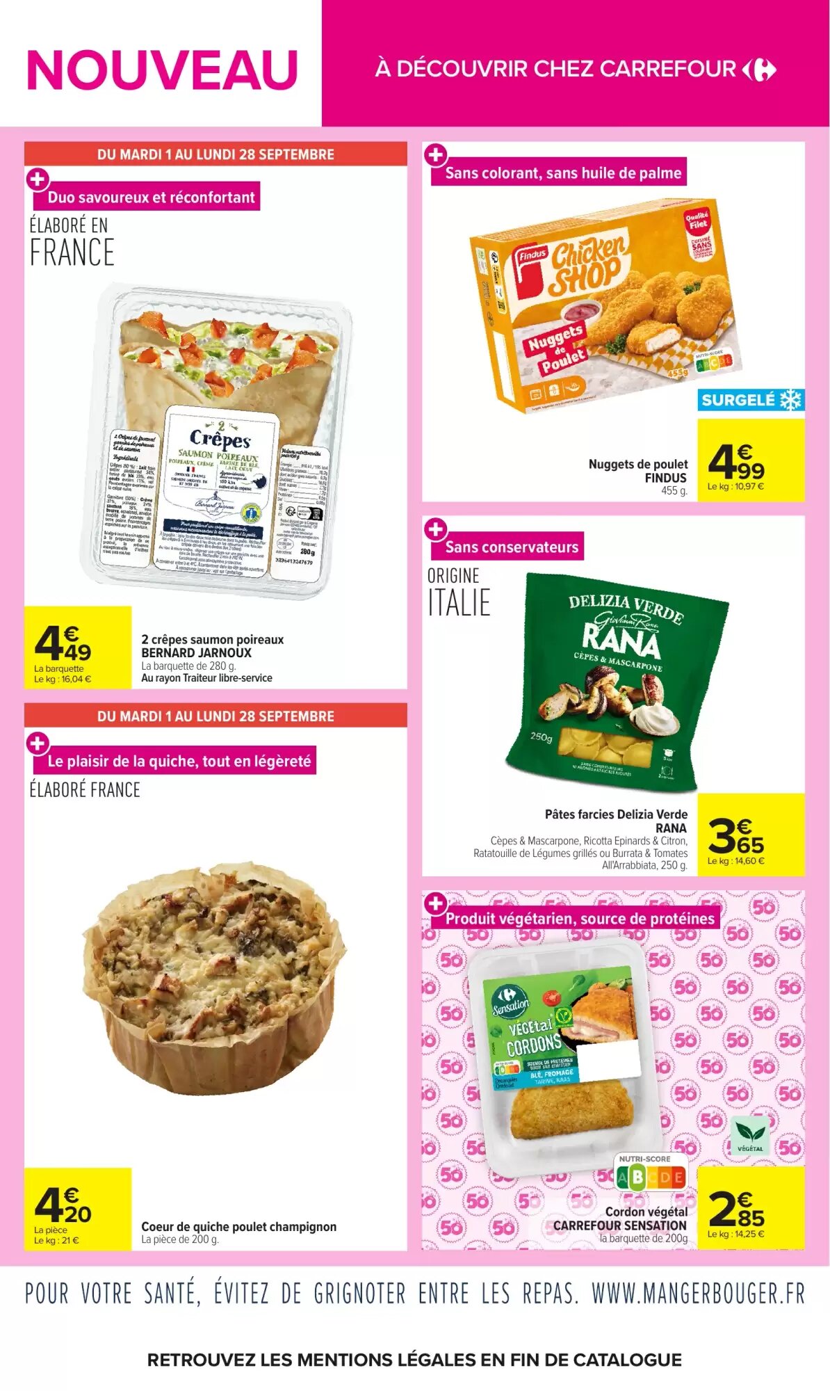 Prospectus promotionnel Carrefour valable à partir du 01/09/2026 - Page 2.