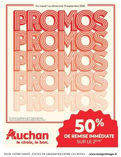 Prospectus promotionnel Auchan valable à partir du 01/09/2026