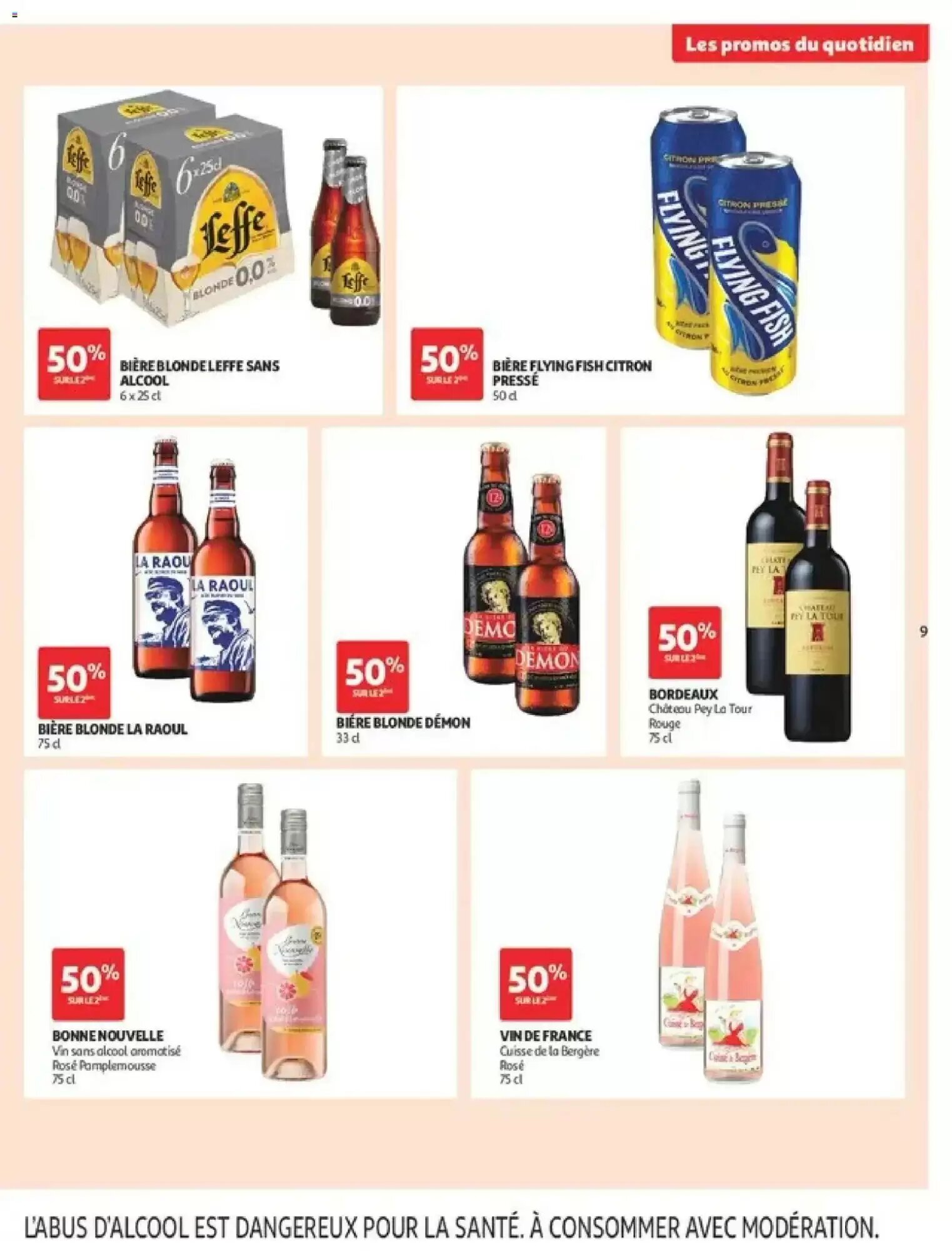 Prospectus promotionnel Auchan valable à partir du 01/09/2026 - Page 9.