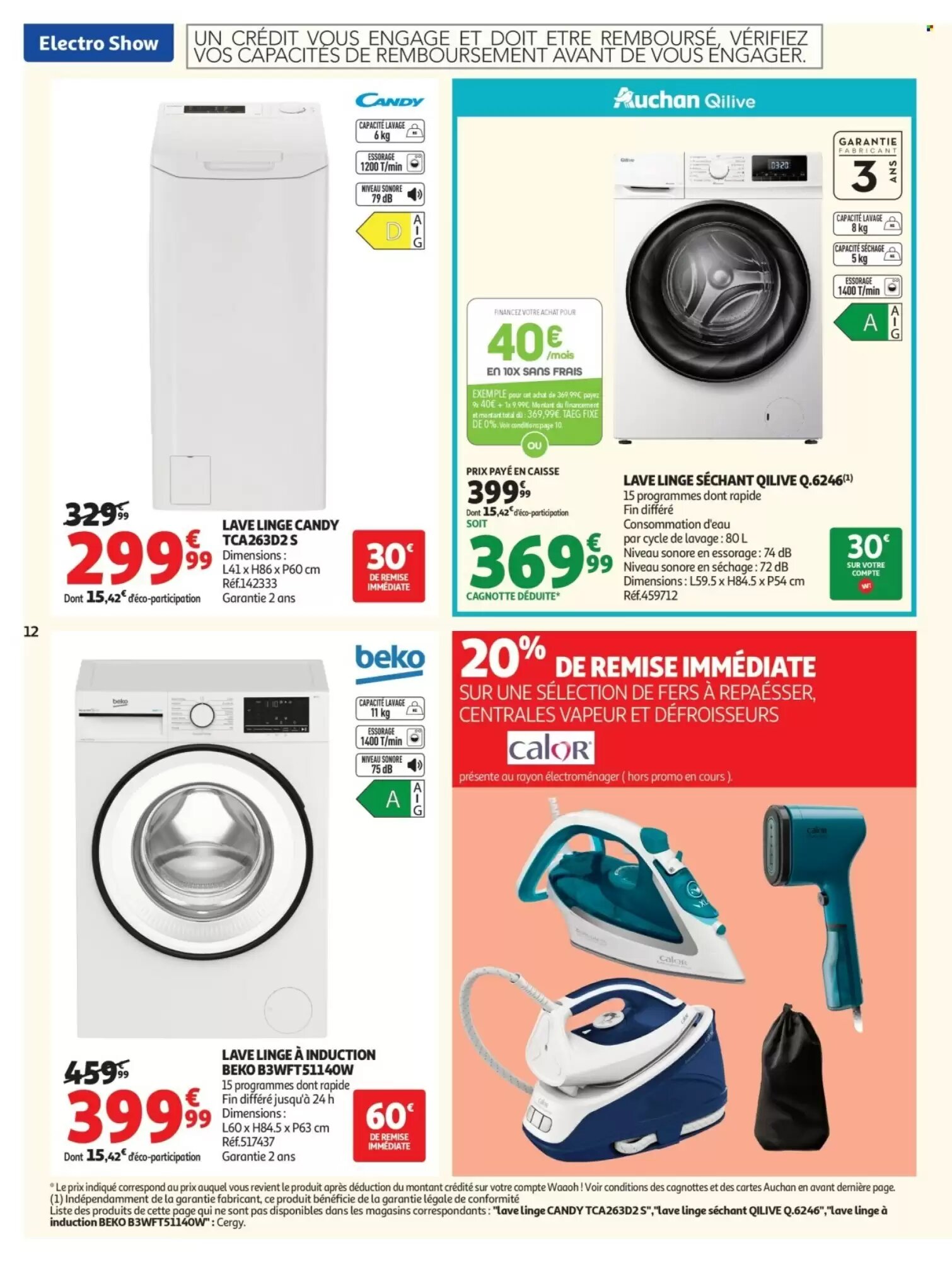 Prospectus promotionnel Auchan valable à partir du 01/09/2026 - Page 12.