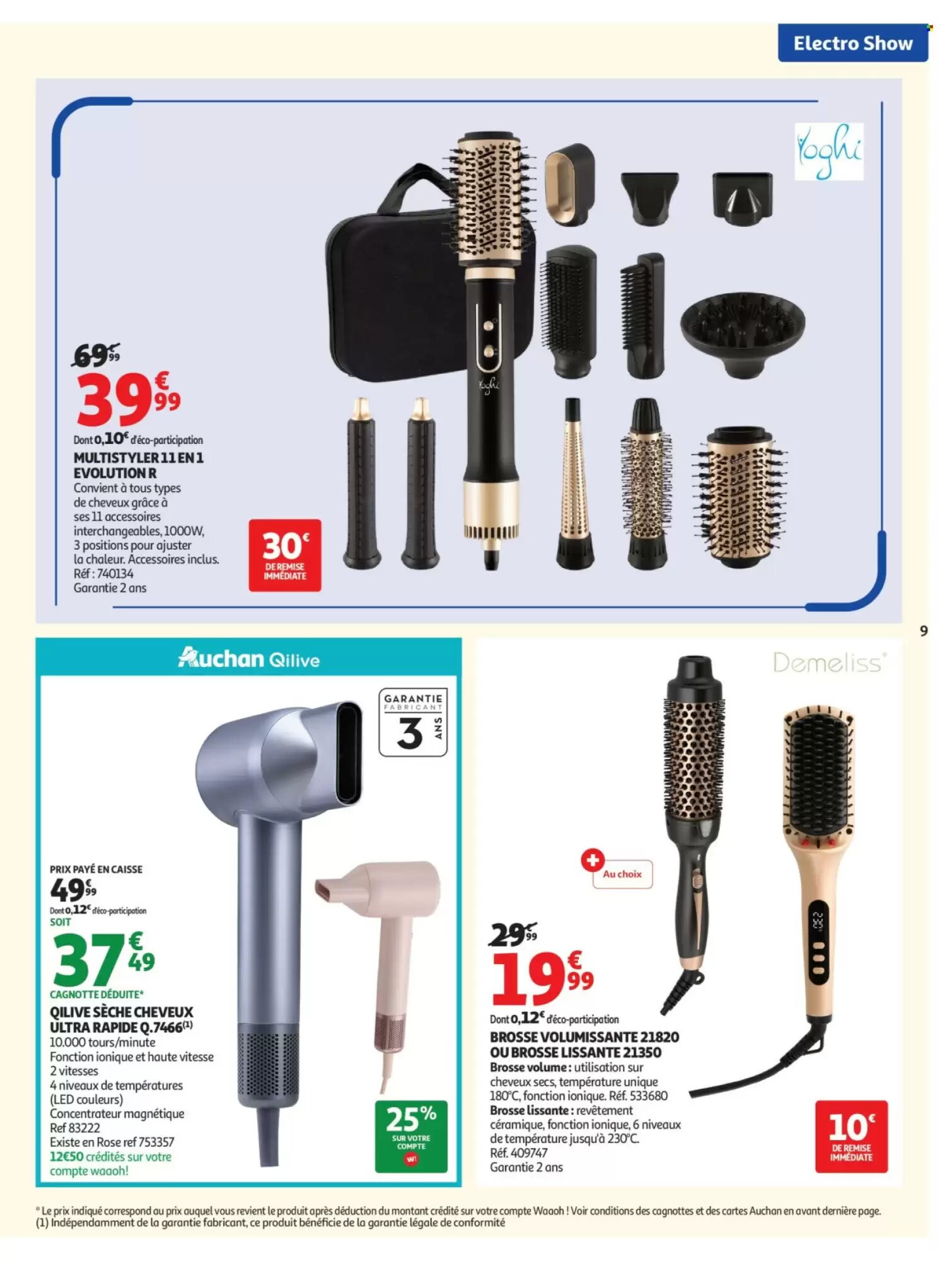 Prospectus promotionnel Auchan valable à partir du 01/09/2026 - Page 9.