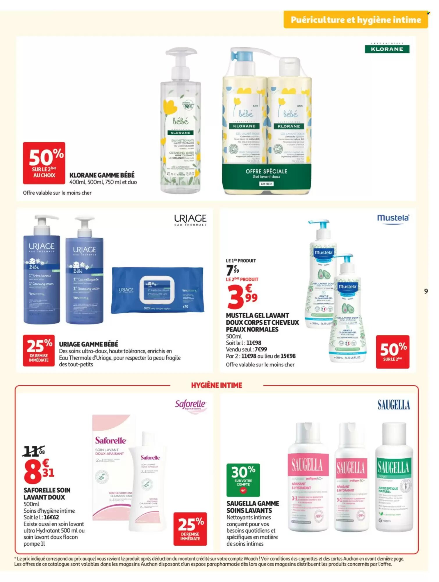 Prospectus promotionnel Auchan valable à partir du 01/09/2026 - Page 9.