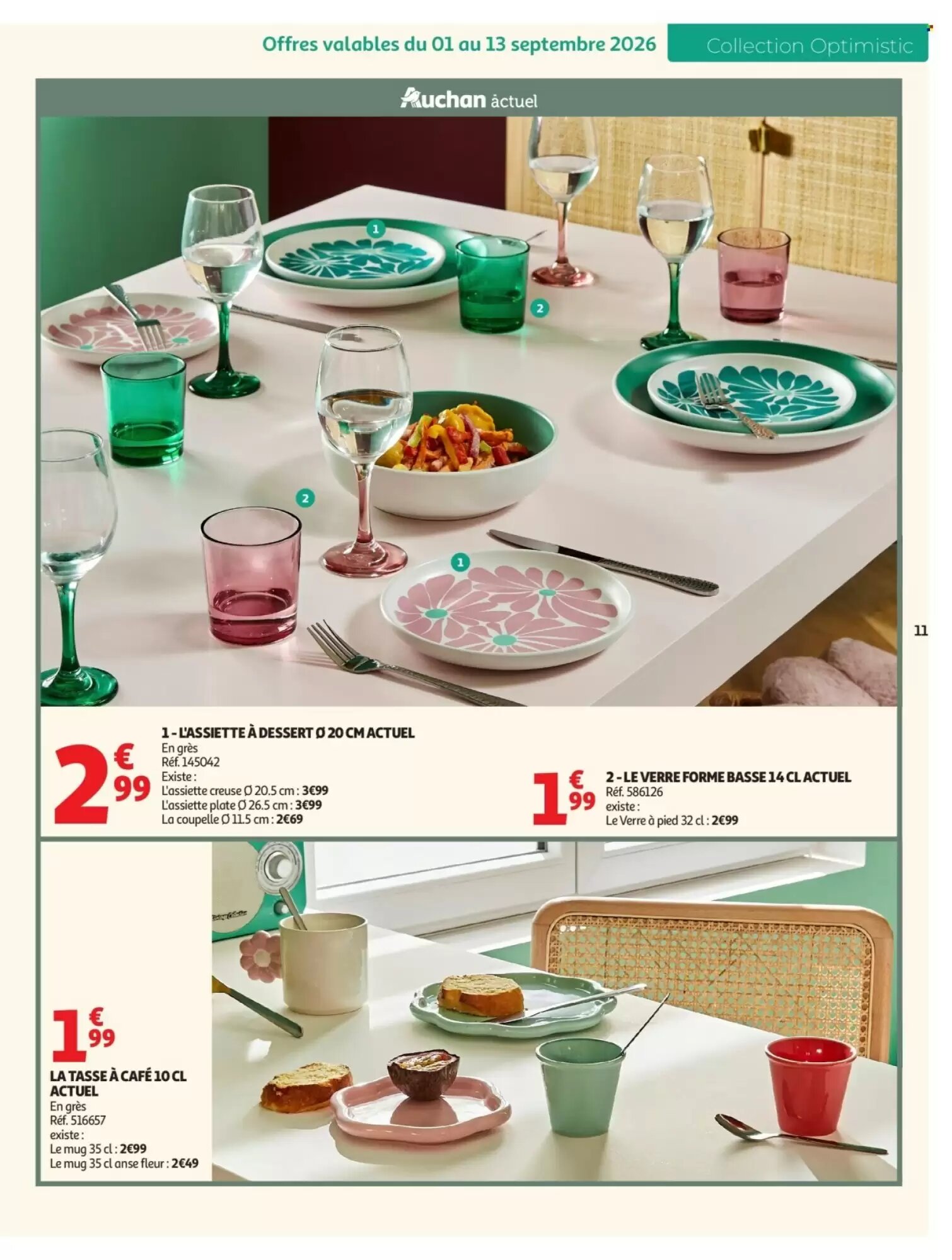 Prospectus promotionnel Auchan valable à partir du 01/09/2026 - Page 11.