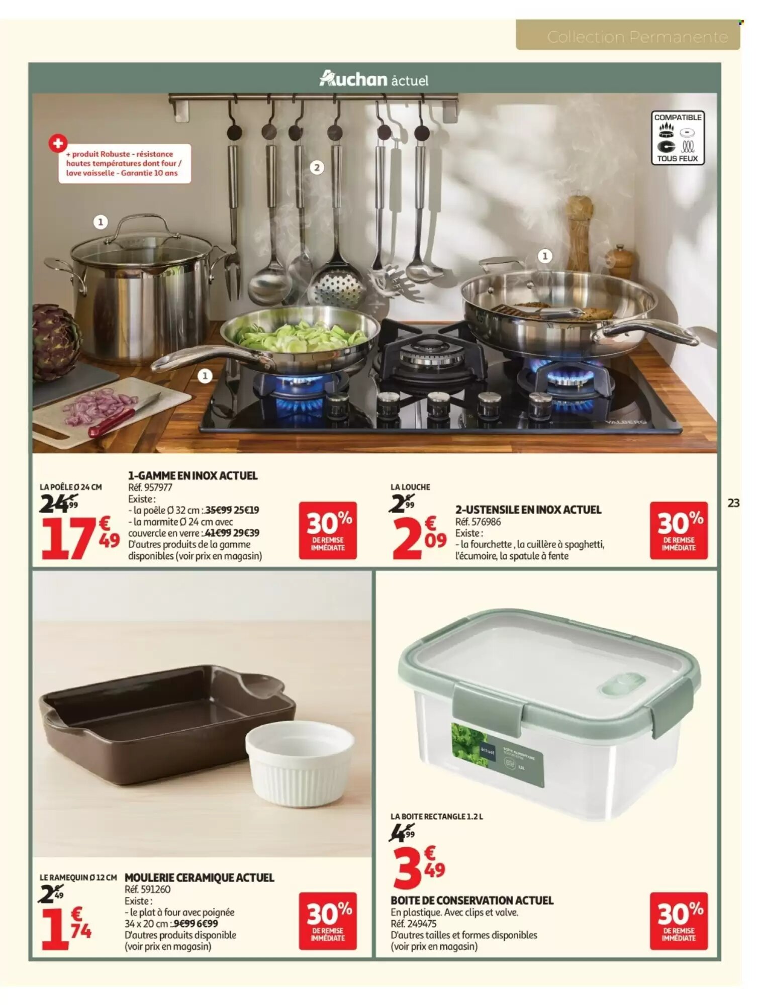 Prospectus promotionnel Auchan valable à partir du 01/09/2026 - Page 23.