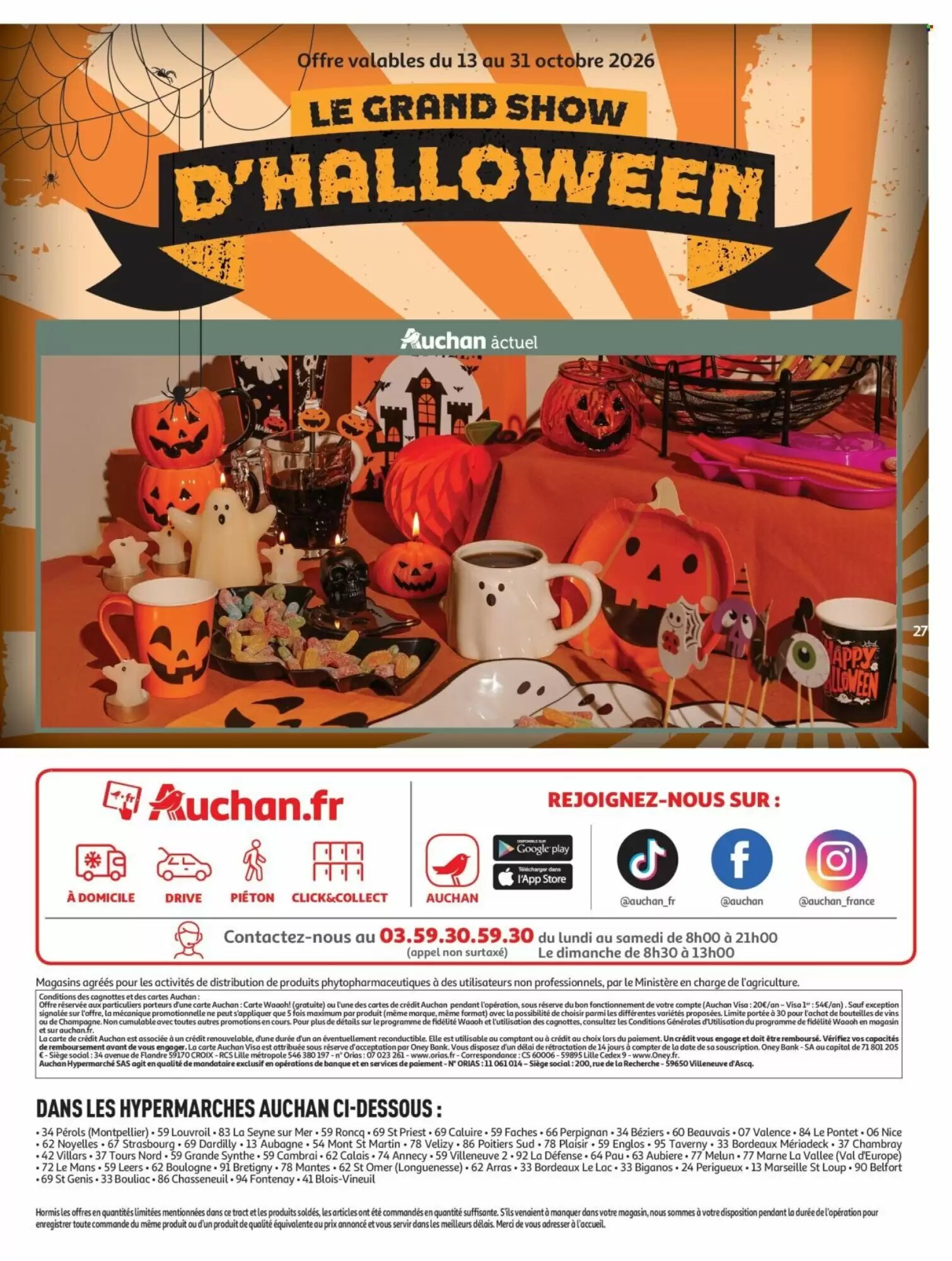 Prospectus promotionnel Auchan valable à partir du 01/09/2026 - Page 27.