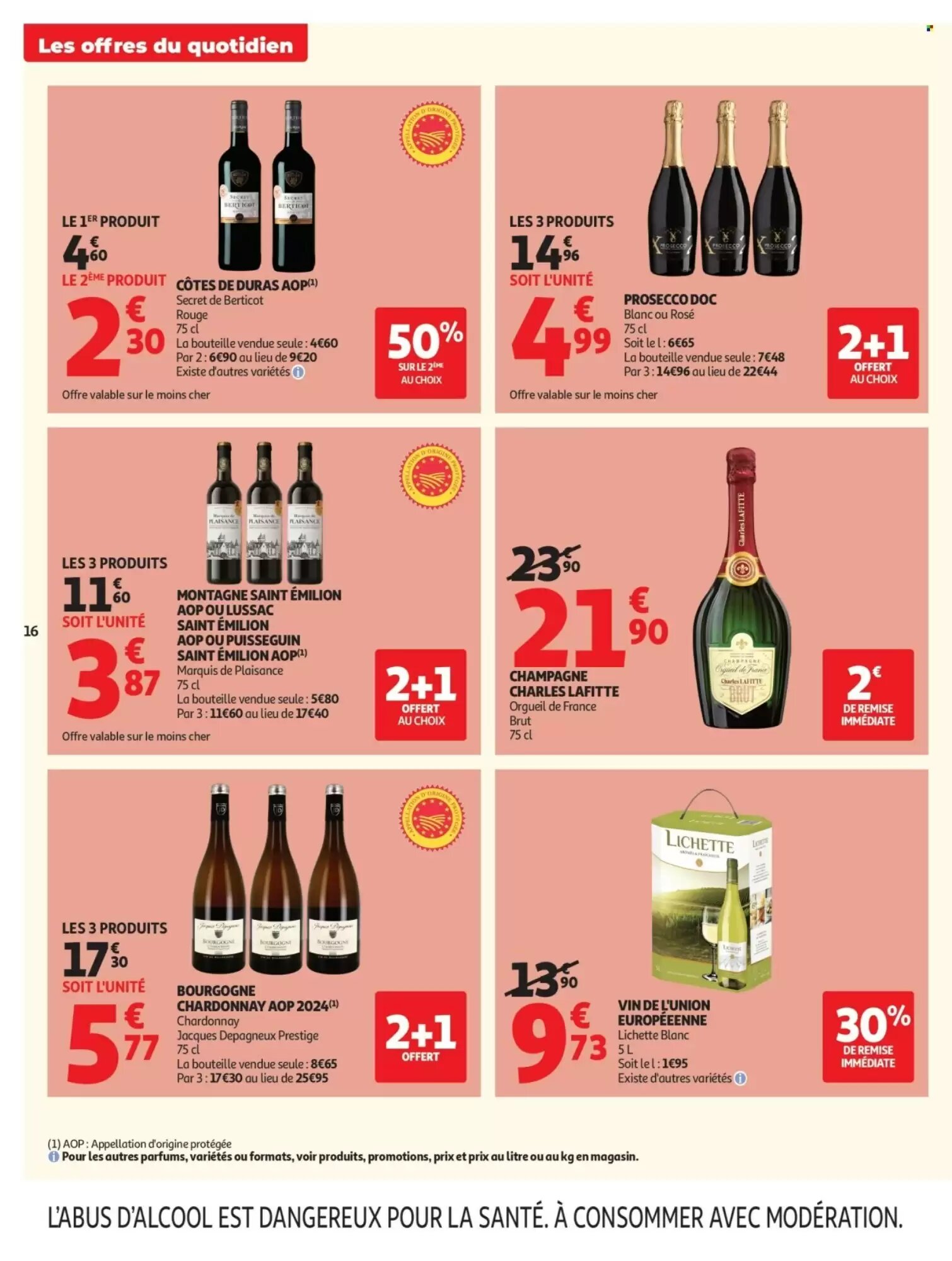 Prospectus promotionnel Auchan valable à partir du 01/09/2026 - Page 16.