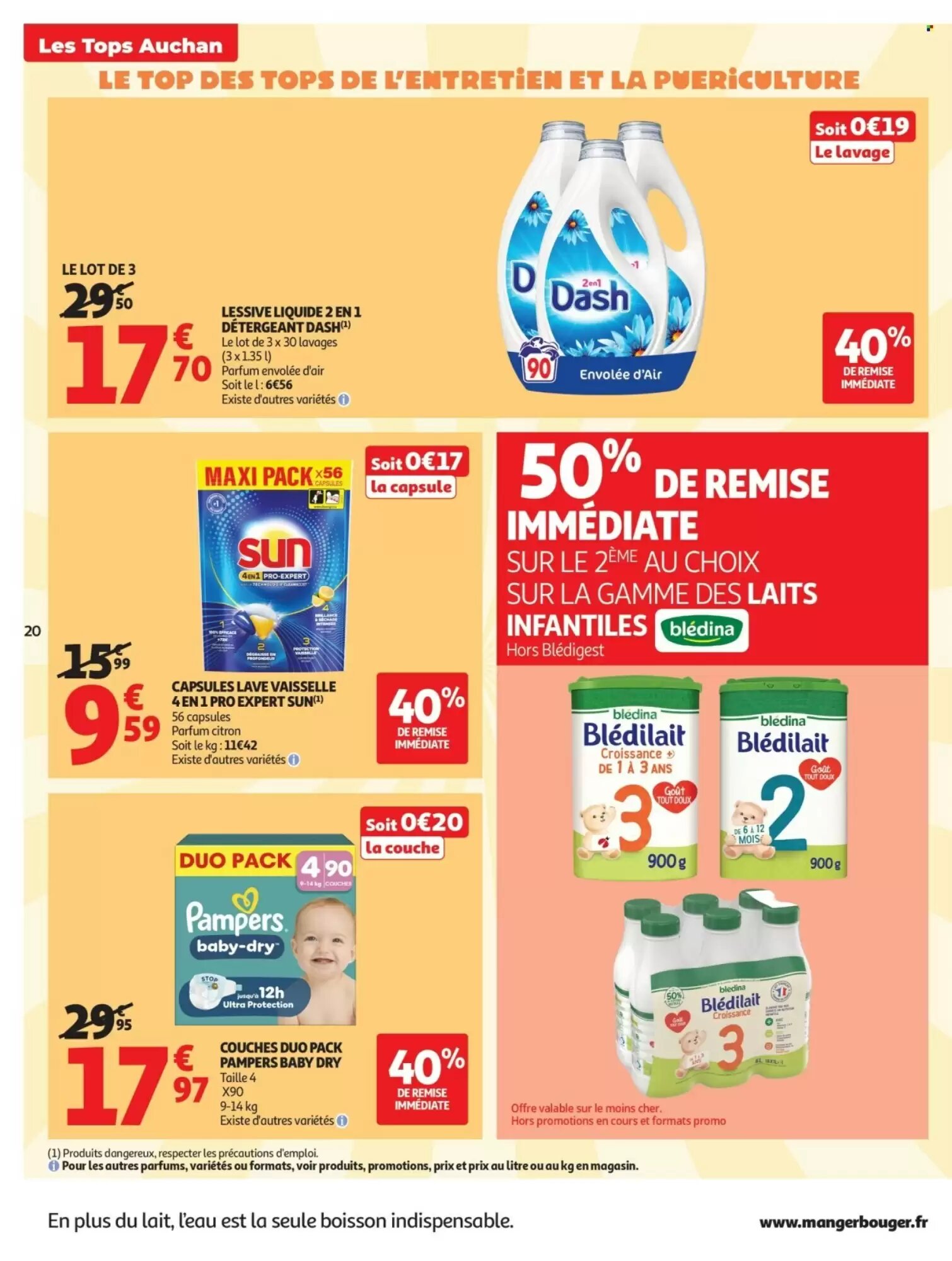 Prospectus promotionnel Auchan valable à partir du 01/09/2026 - Page 20.
