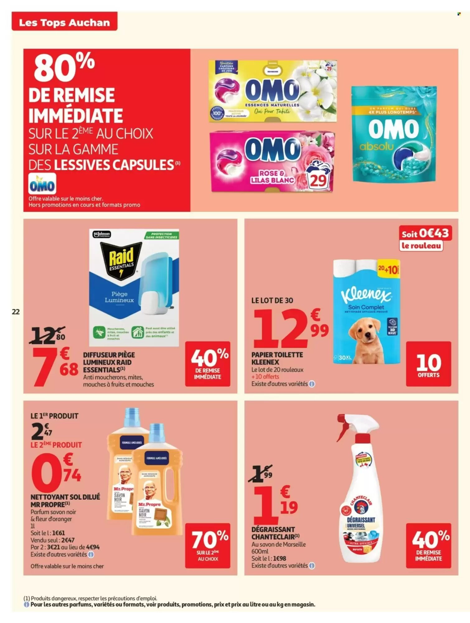 Prospectus promotionnel Auchan valable à partir du 01/09/2026 - Page 22.