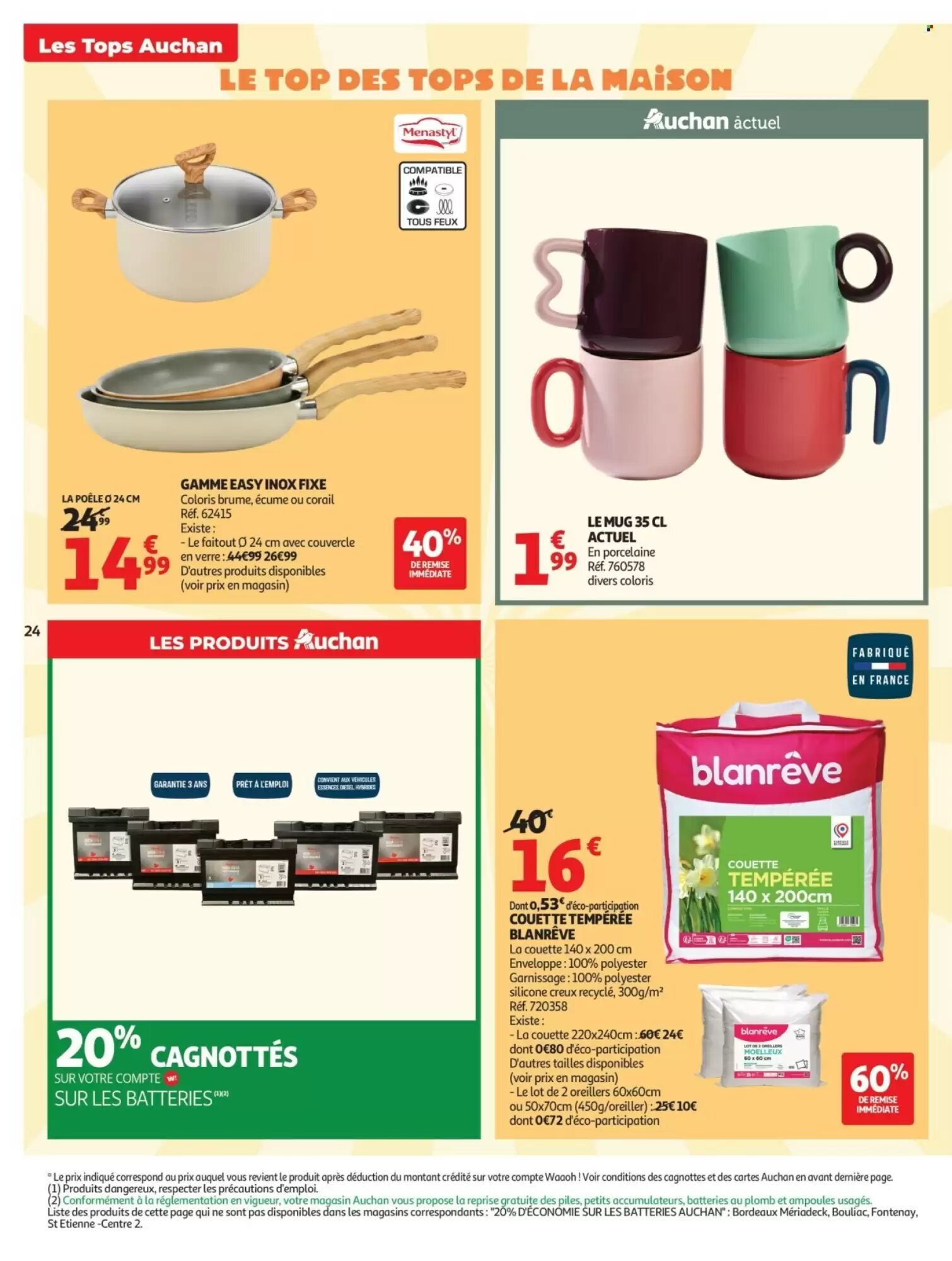 Prospectus promotionnel Auchan valable à partir du 01/09/2026 - Page 24.