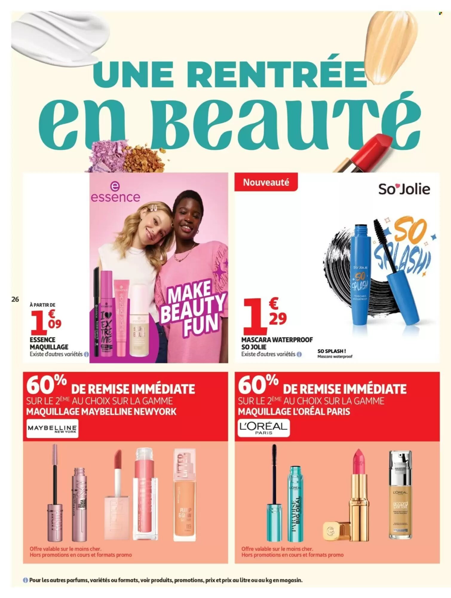 Prospectus promotionnel Auchan valable à partir du 01/09/2026 - Page 26.