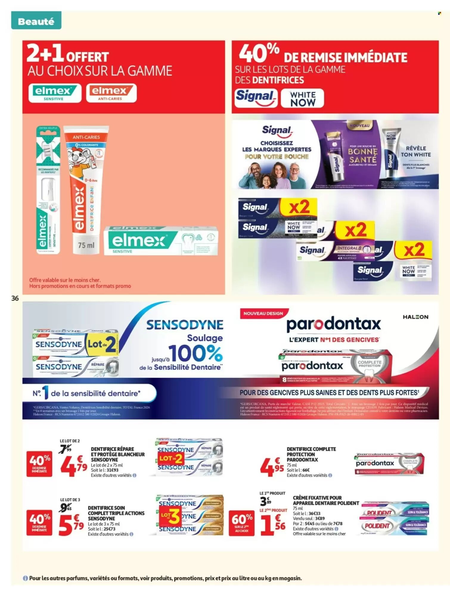 Prospectus promotionnel Auchan valable à partir du 01/09/2026 - Page 38.