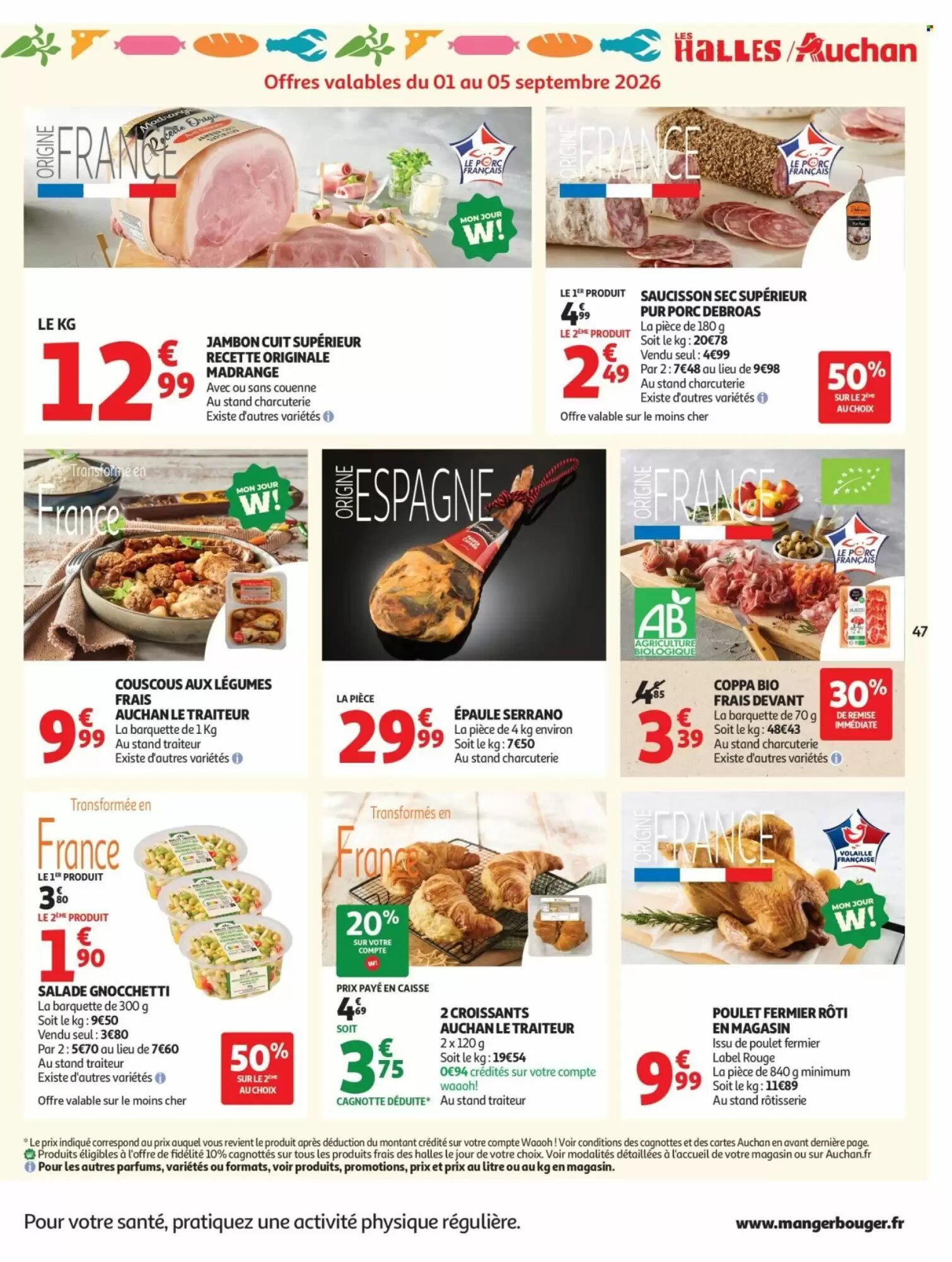 Prospectus promotionnel Auchan valable à partir du 01/09/2026 - Page 49.