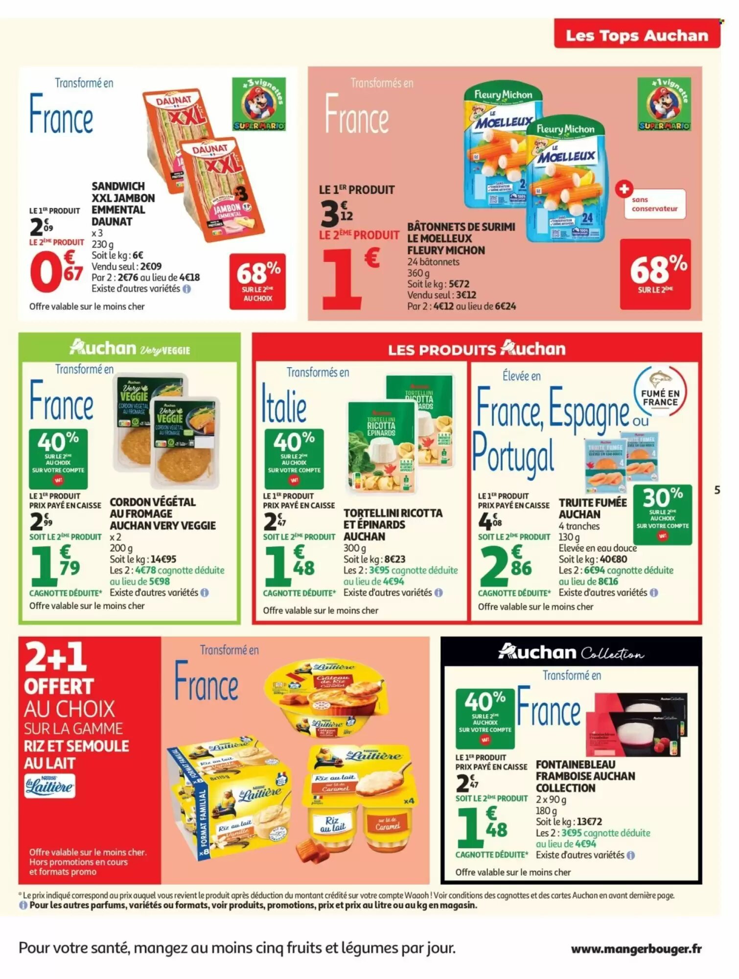 Prospectus promotionnel Auchan valable à partir du 01/09/2026 - Page 5.