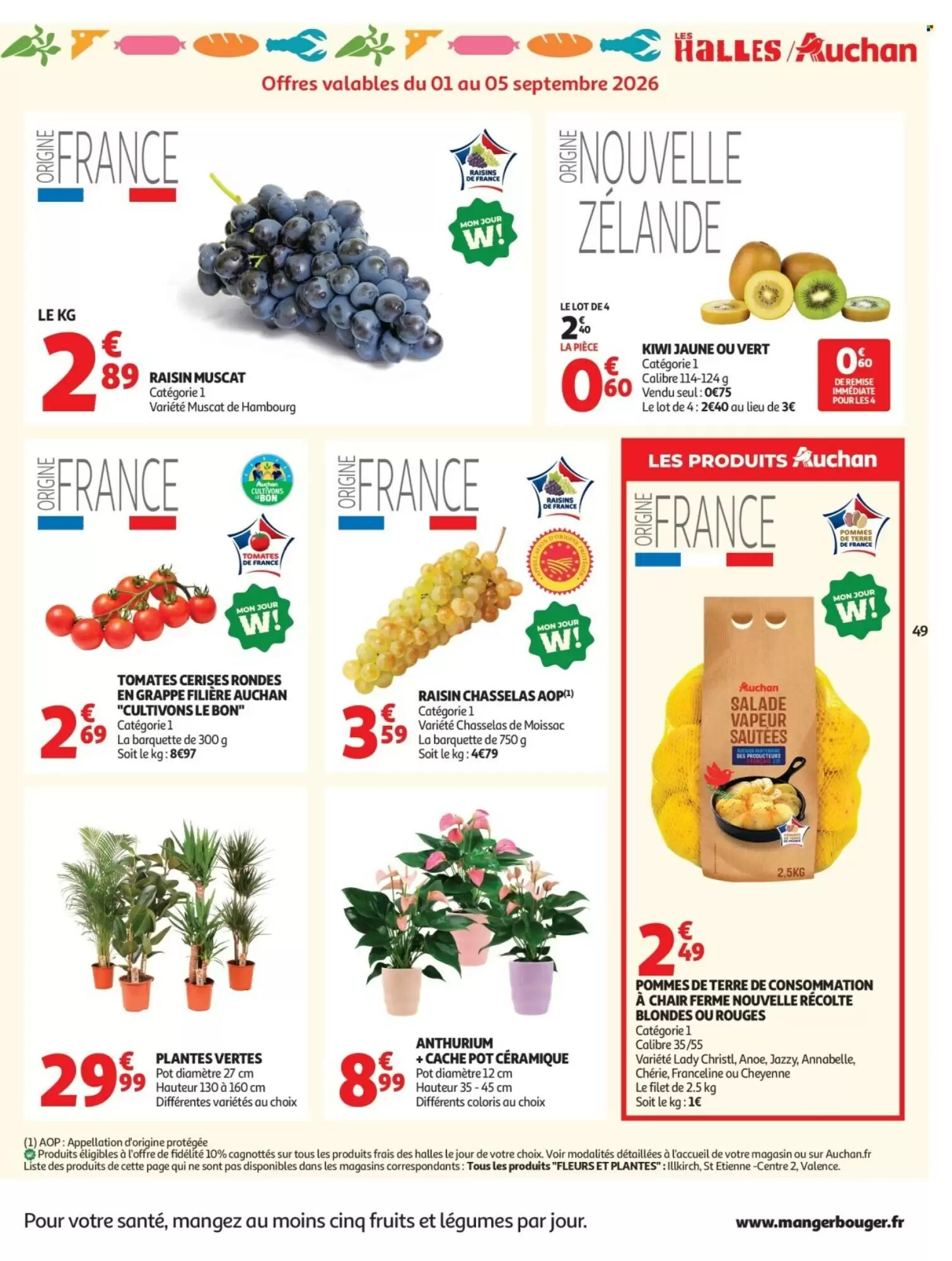 Prospectus promotionnel Auchan valable à partir du 01/09/2026 - Page 51.