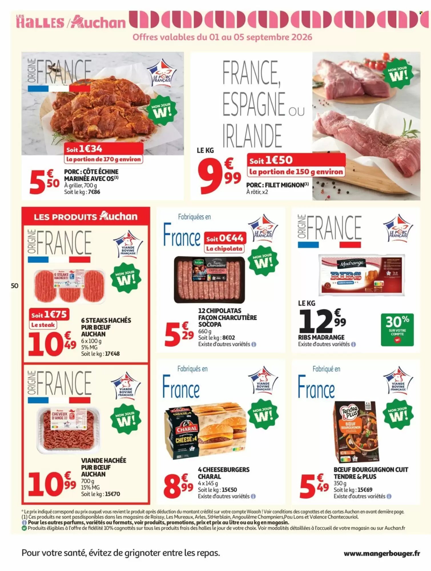 Prospectus promotionnel Auchan valable à partir du 01/09/2026 - Page 52.