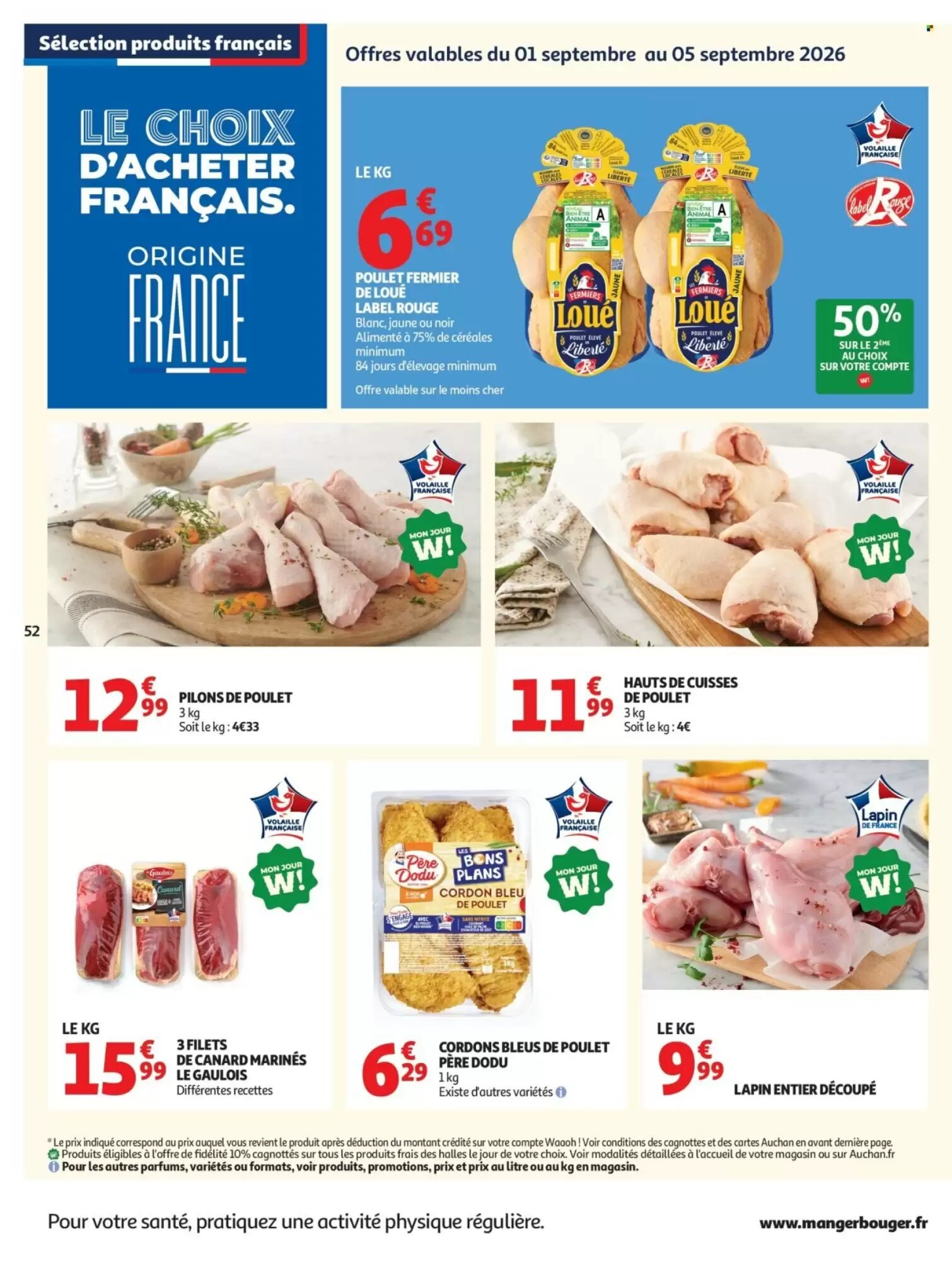 Prospectus promotionnel Auchan valable à partir du 01/09/2026 - Page 54.