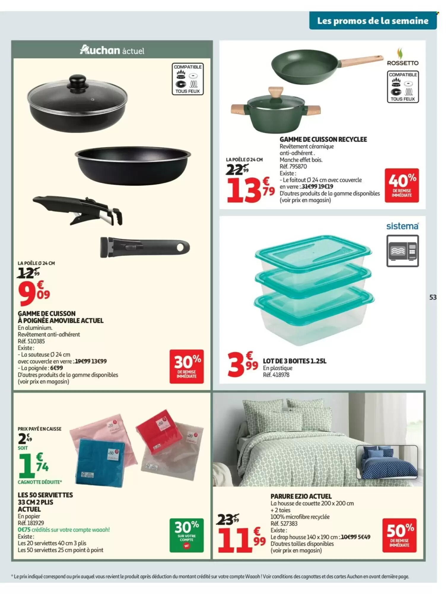 Prospectus promotionnel Auchan valable à partir du 01/09/2026 - Page 55.