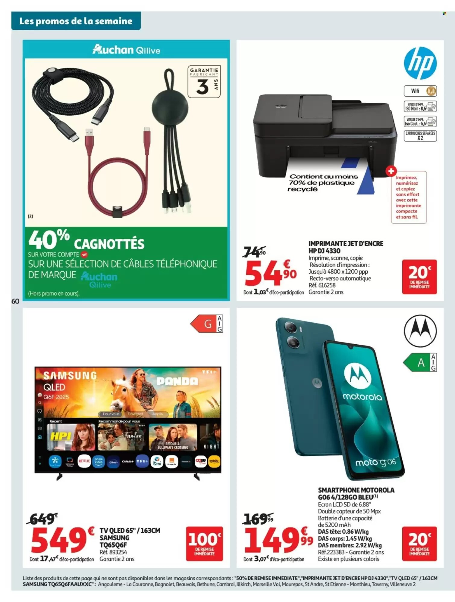 Prospectus promotionnel Auchan valable à partir du 01/09/2026 - Page 62.