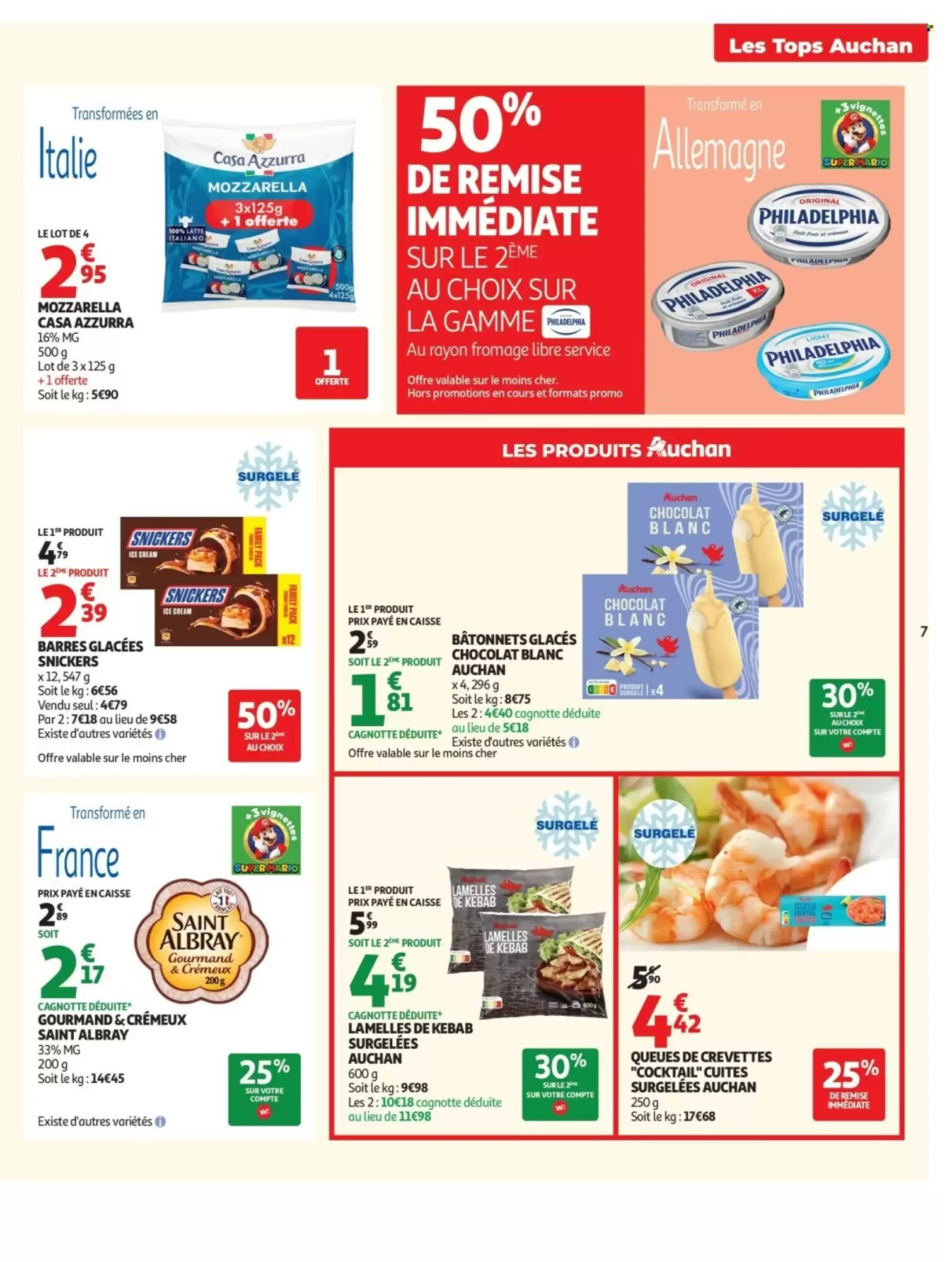 Prospectus promotionnel Auchan valable à partir du 01/09/2026 - Page 7.