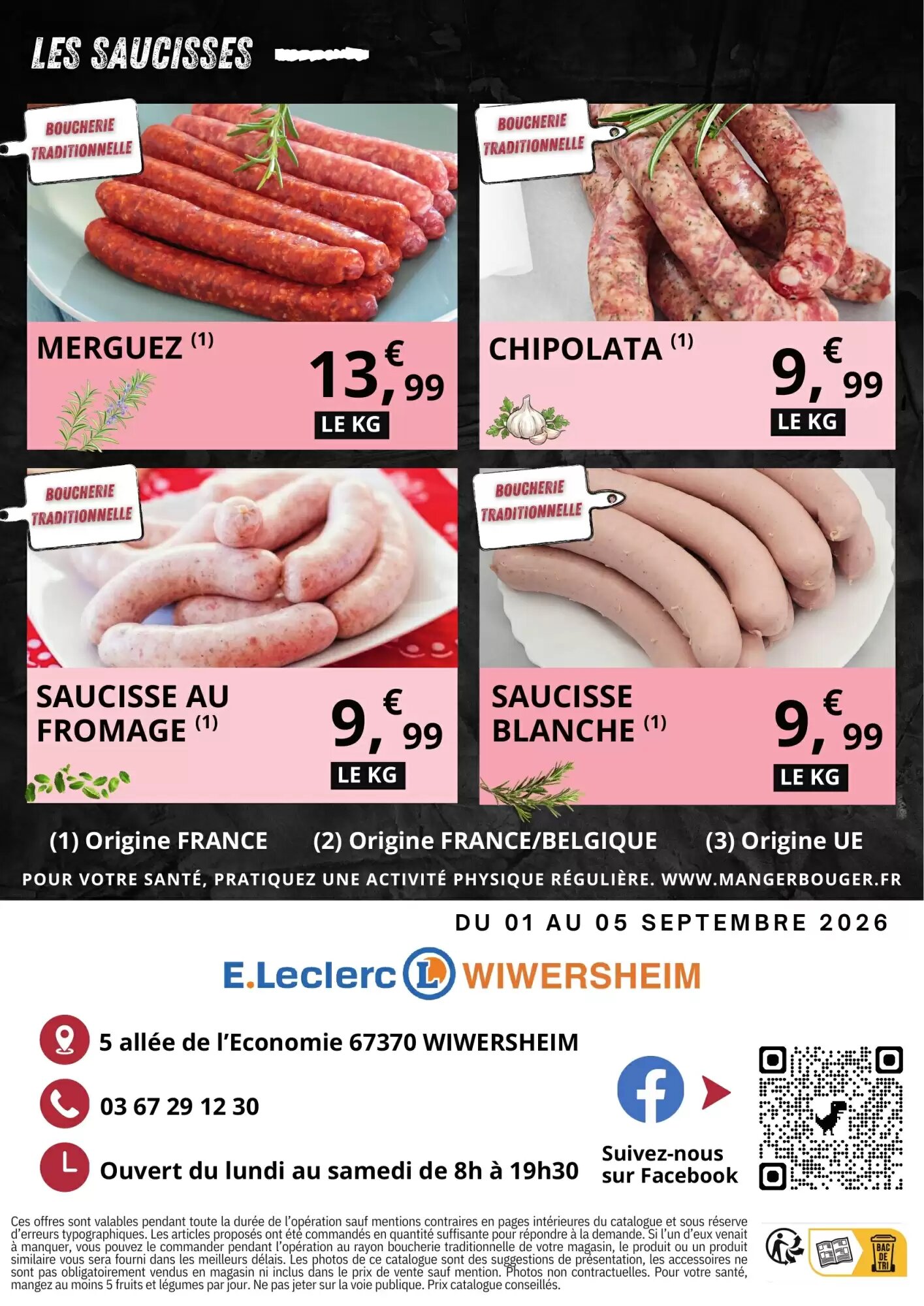 Prospectus promotionnel E.Leclerc Express valable à partir du 01/09/2026 - Page 4.