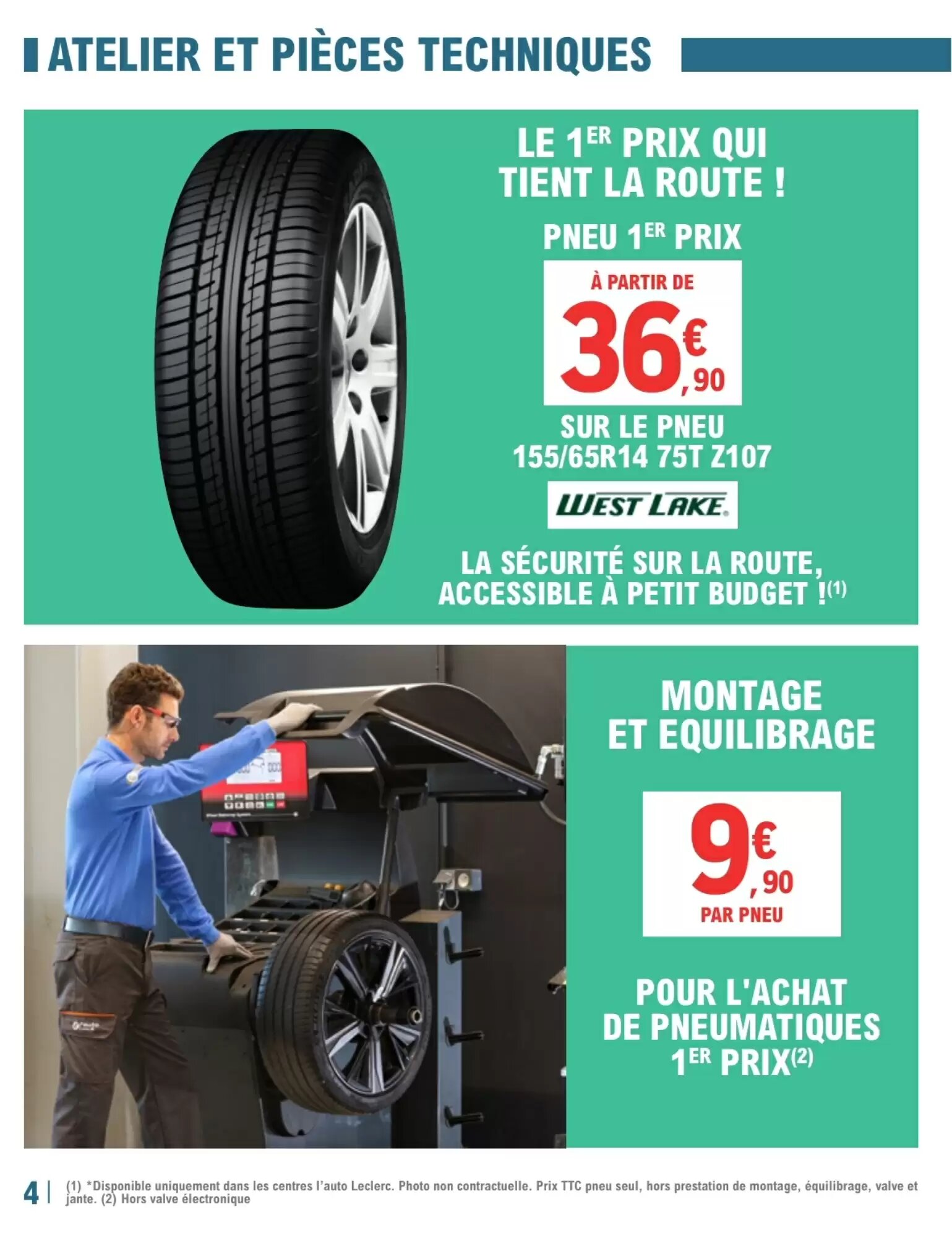 Prospectus promotionnel E.Leclerc L'Auto valable à partir du 01/09/2026 - Page 4.