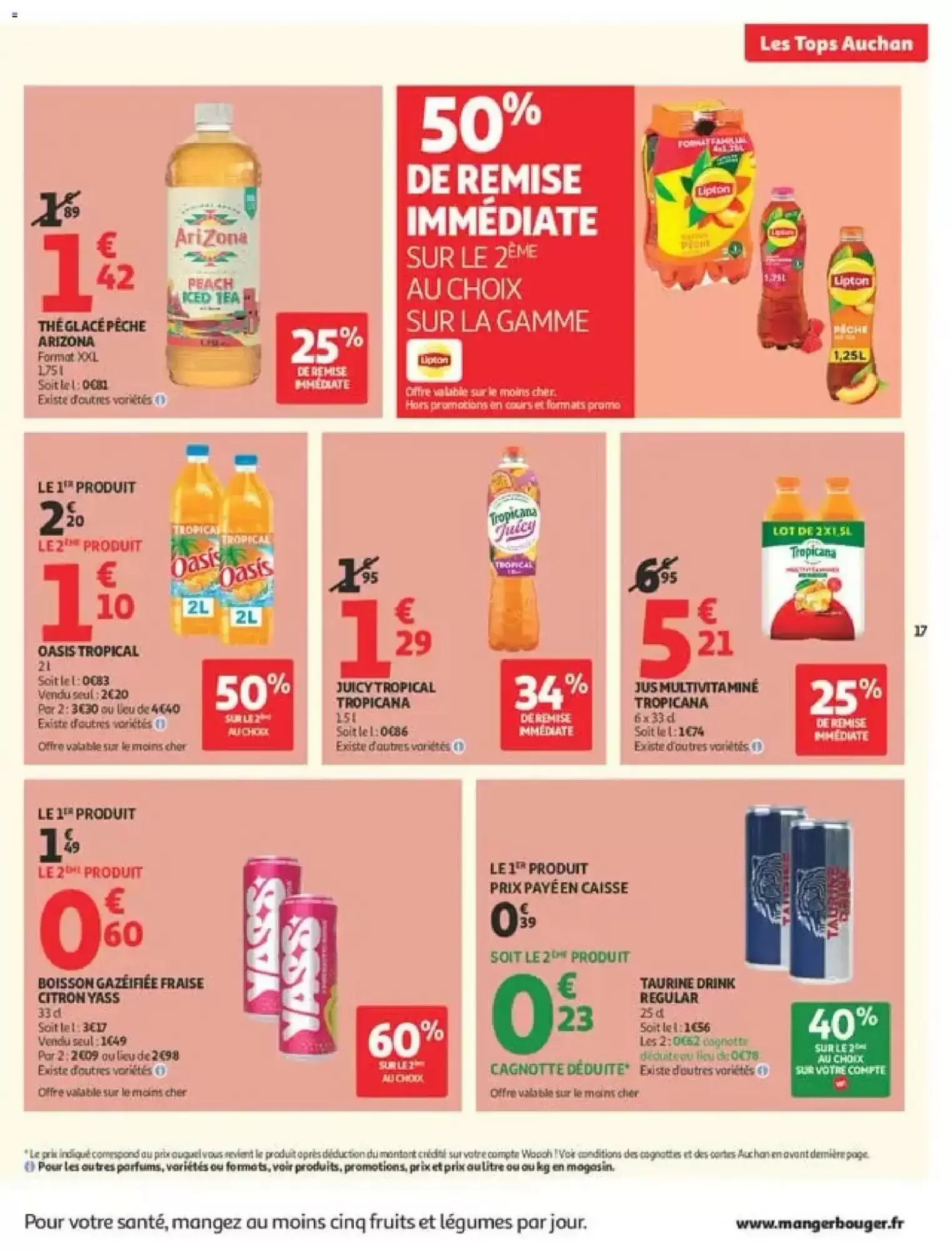 Prospectus promotionnel Auchan valable à partir du 01/09/2026 - Page 17.