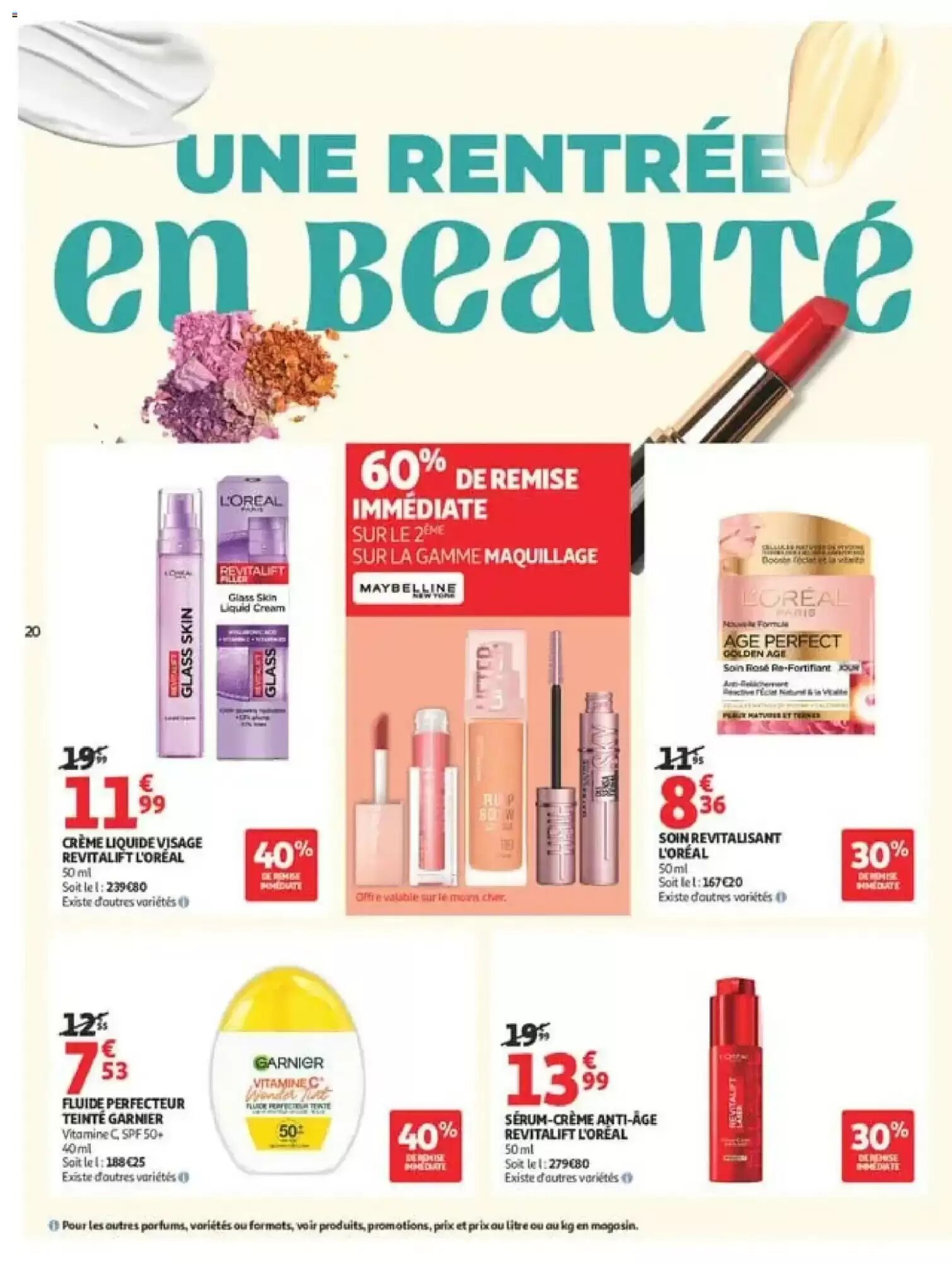 Prospectus promotionnel Auchan valable à partir du 01/09/2026 - Page 20.