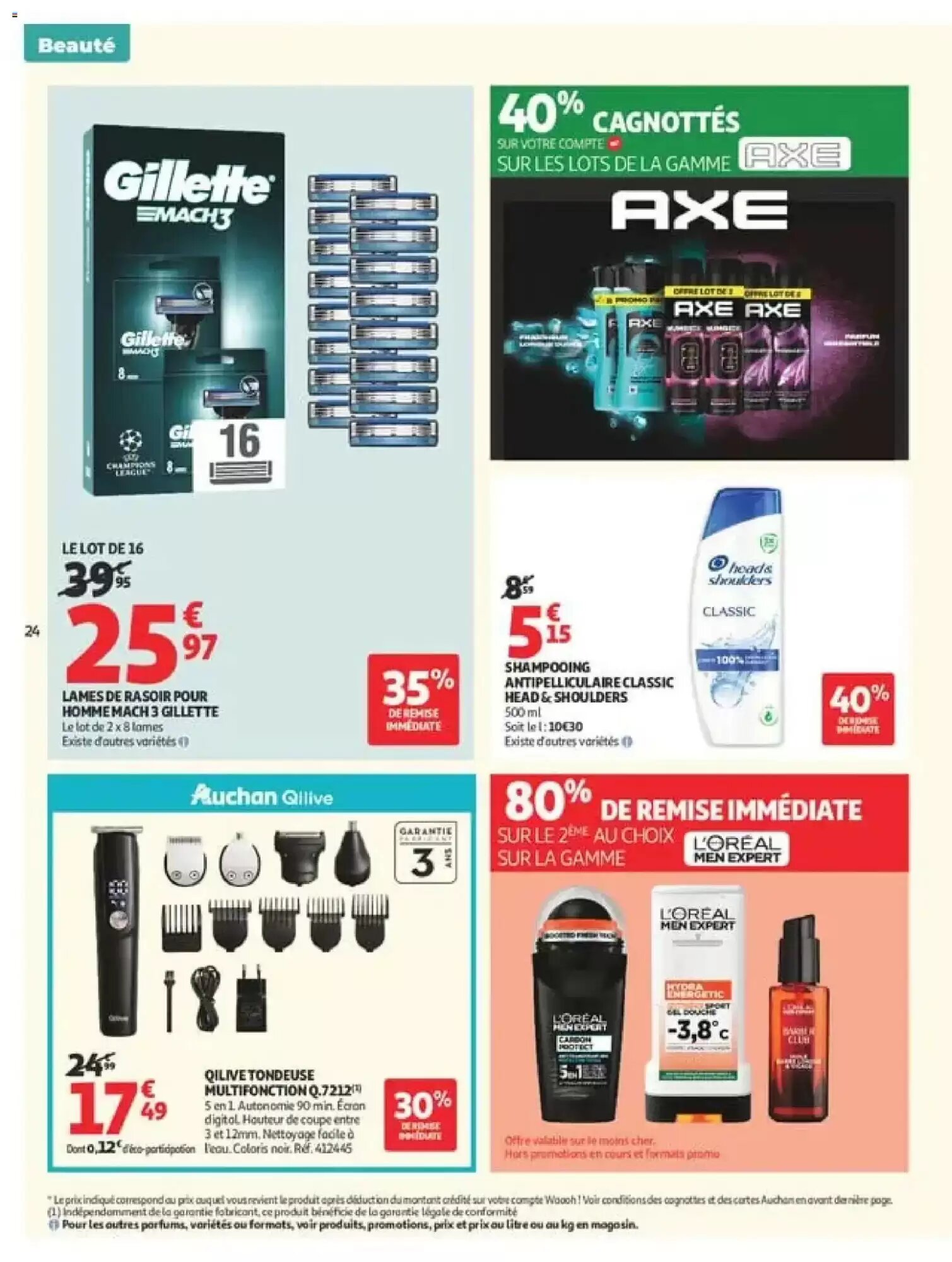 Prospectus promotionnel Auchan valable à partir du 01/09/2026 - Page 24.