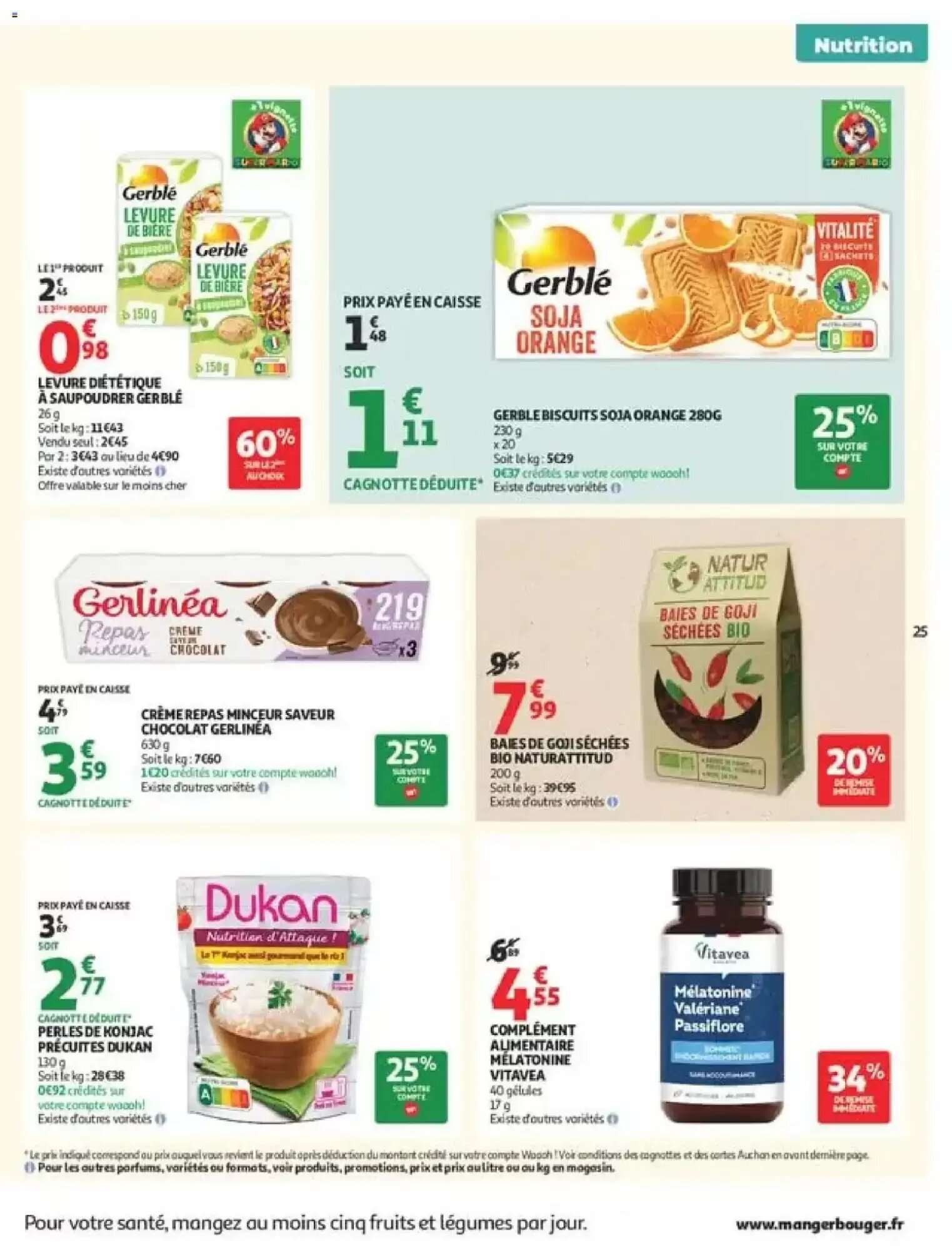 Prospectus promotionnel Auchan valable à partir du 01/09/2026 - Page 25.