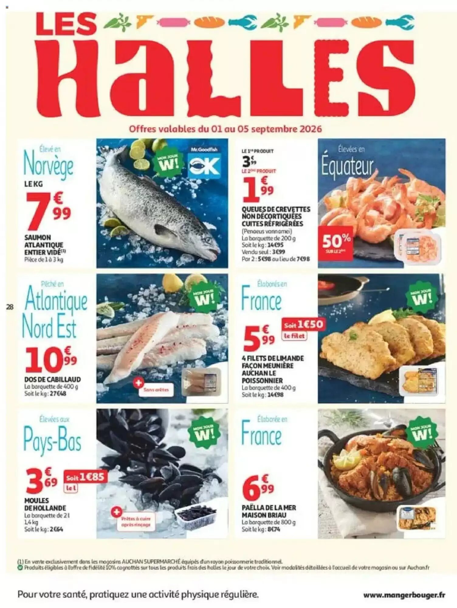 Prospectus promotionnel Auchan valable à partir du 01/09/2026 - Page 28.