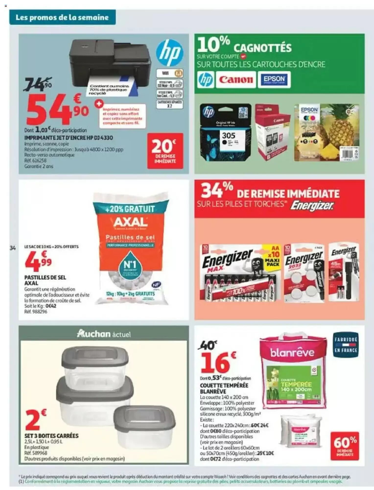 Prospectus promotionnel Auchan valable à partir du 01/09/2026 - Page 34.