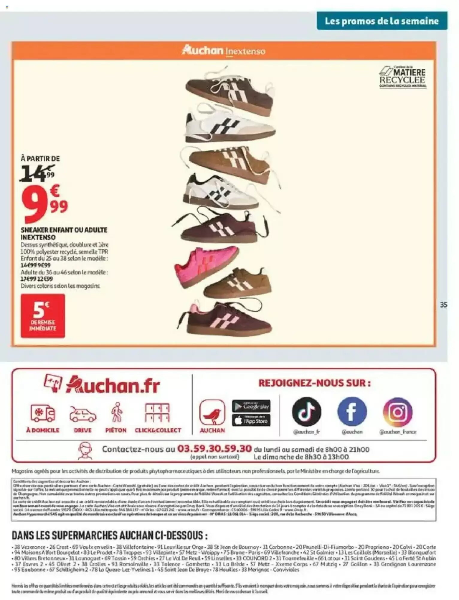 Prospectus promotionnel Auchan valable à partir du 01/09/2026 - Page 35.