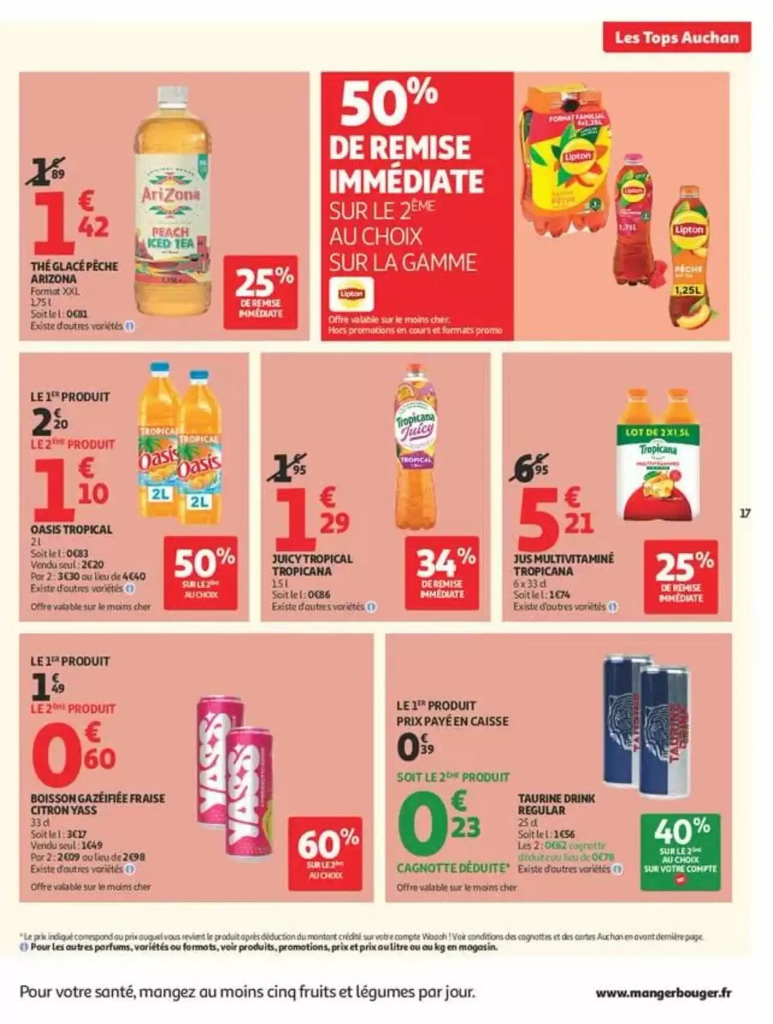 Prospectus promotionnel Auchan valable à partir du 01/09/2026 - Page 17.