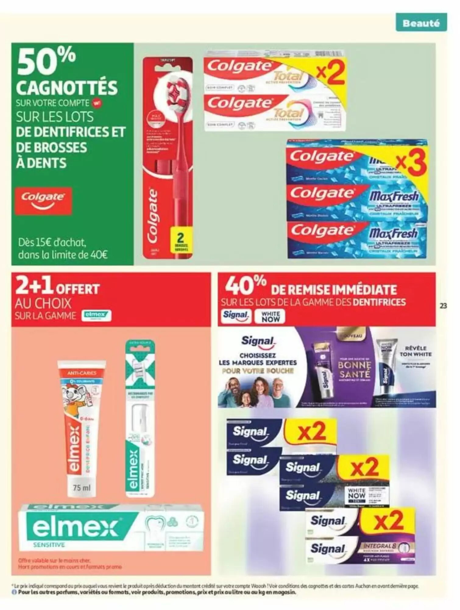 Prospectus promotionnel Auchan valable à partir du 01/09/2026 - Page 23.
