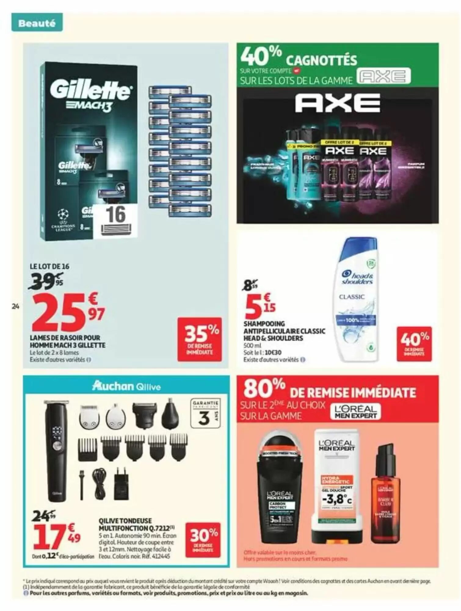 Prospectus promotionnel Auchan valable à partir du 01/09/2026 - Page 24.