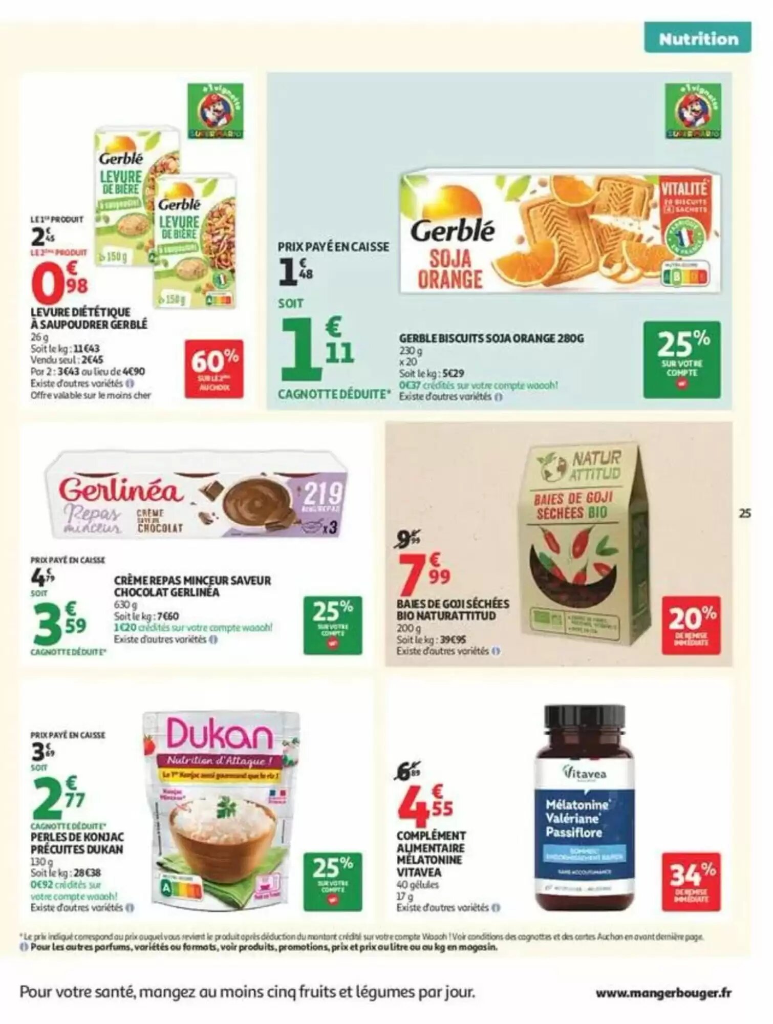Prospectus promotionnel Auchan valable à partir du 01/09/2026 - Page 25.