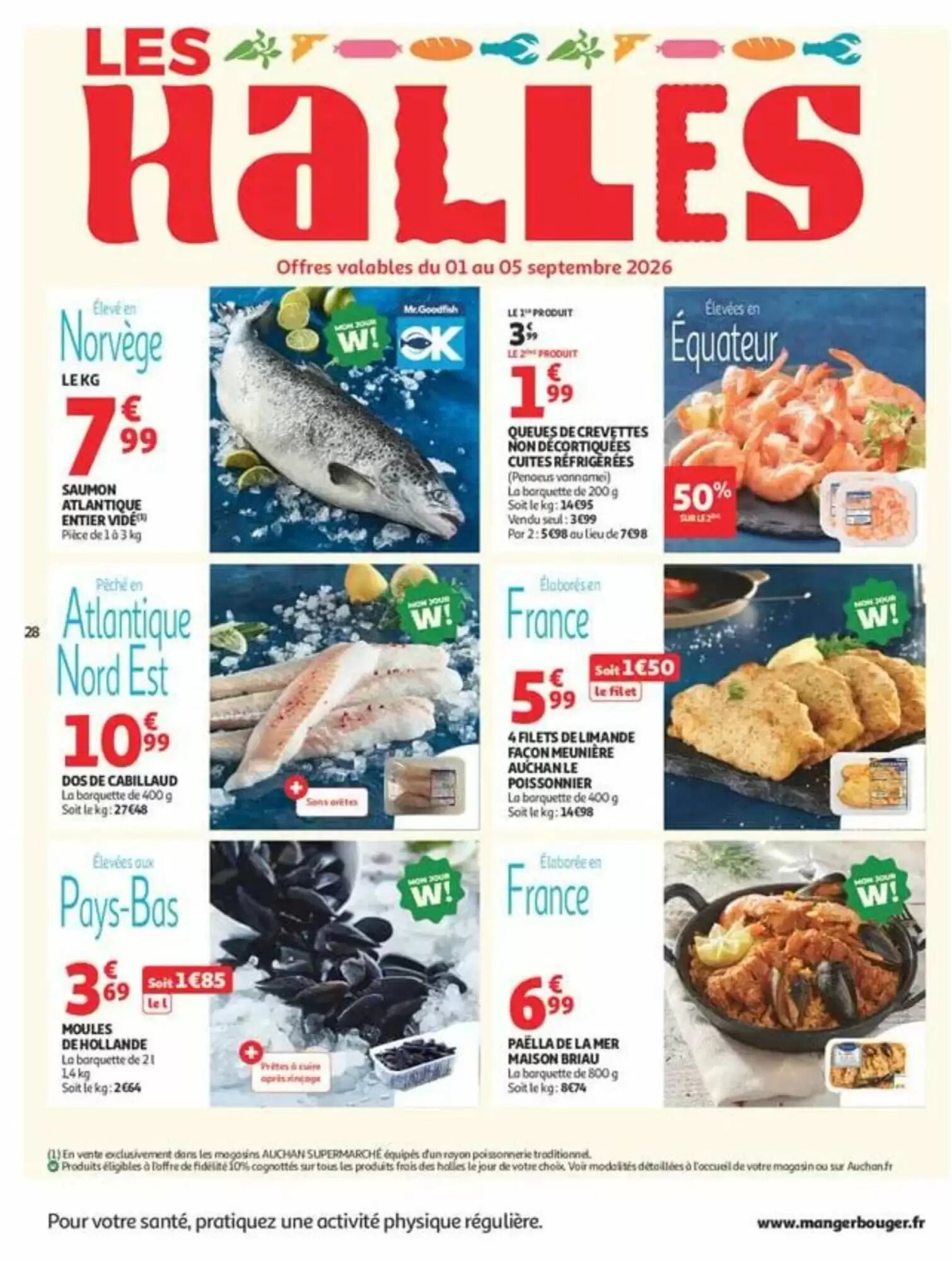 Prospectus promotionnel Auchan valable à partir du 01/09/2026 - Page 28.