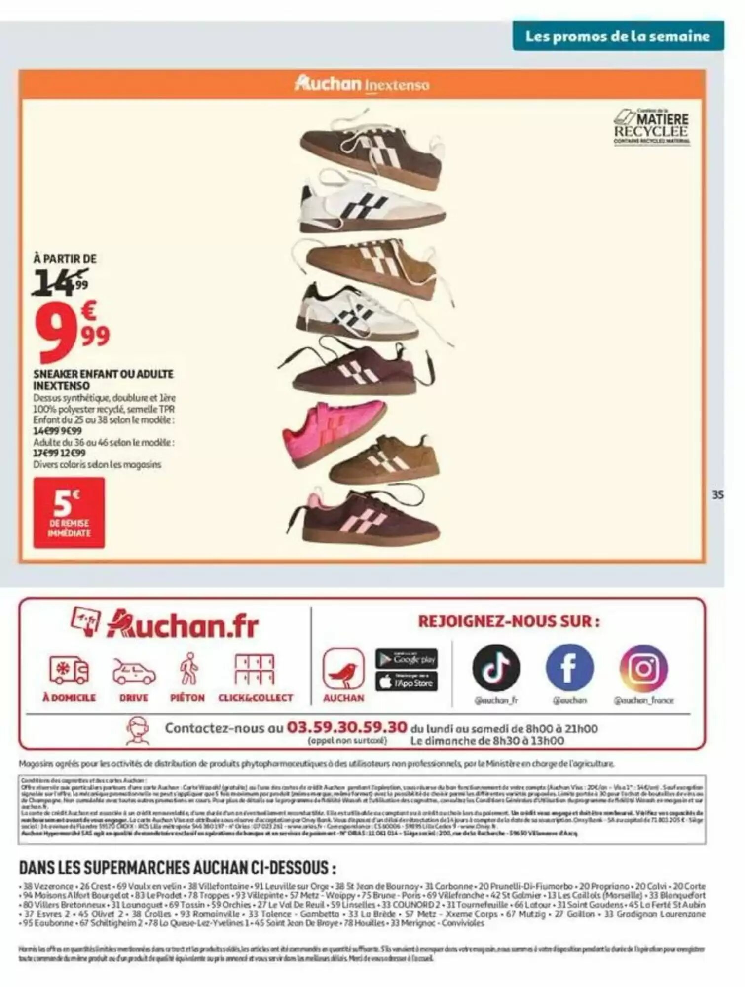 Prospectus promotionnel Auchan valable à partir du 01/09/2026 - Page 35.