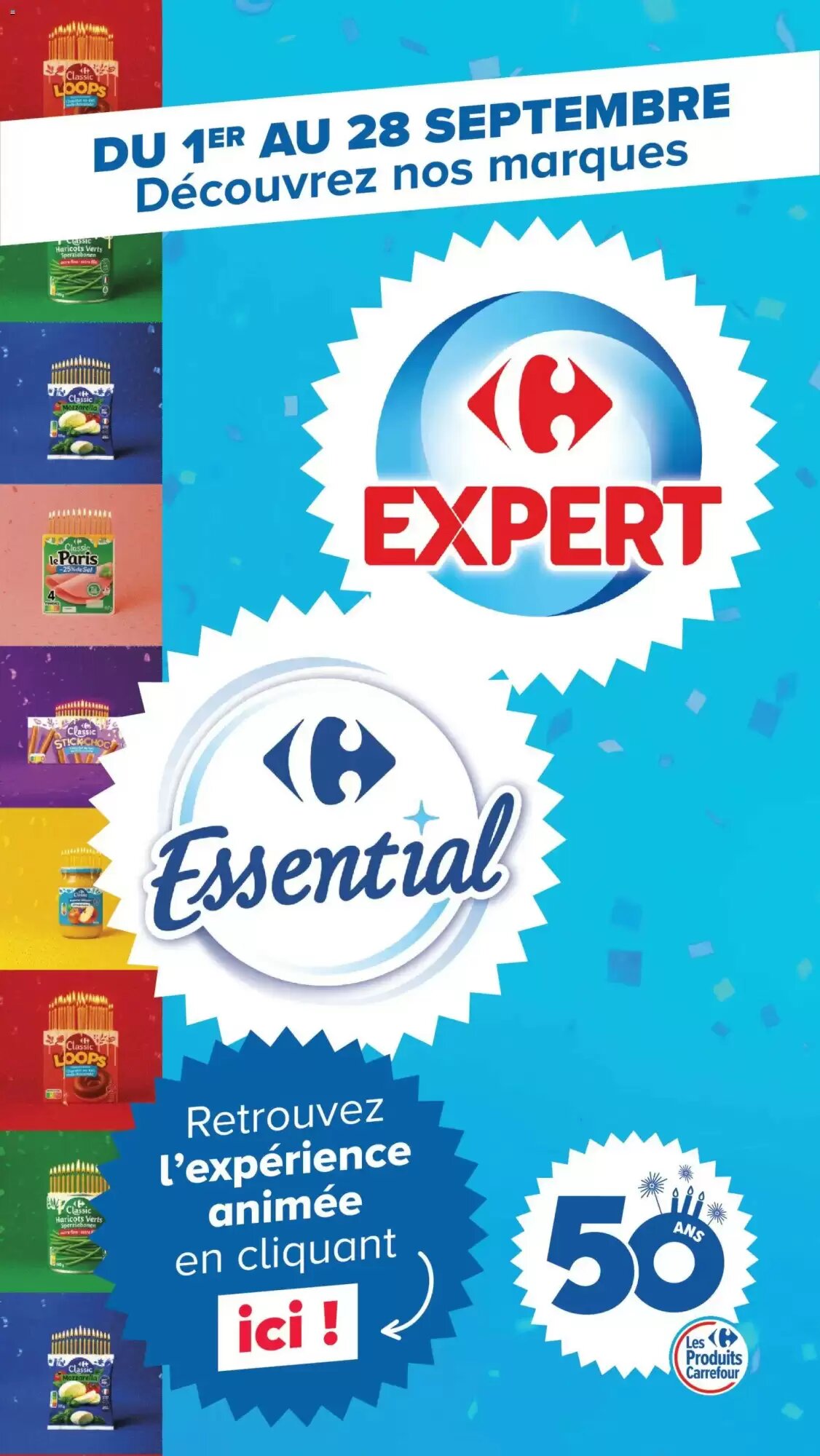 Prospectus promotionnel Carrefour Market valable à partir du 01/09/2026 - Page 1.