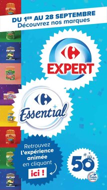 Prospectus promotionnel Carrefour Market valable à partir du 01/09/2026