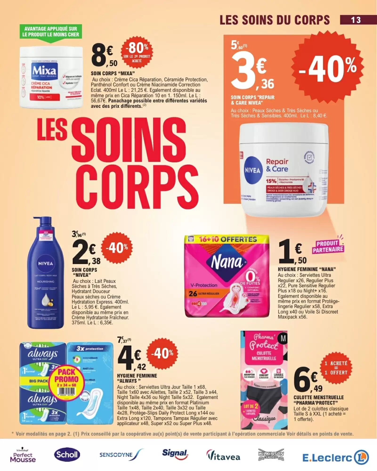 Prospectus promotionnel E.Leclerc valable à partir du 01/09/2026 - Page 13.