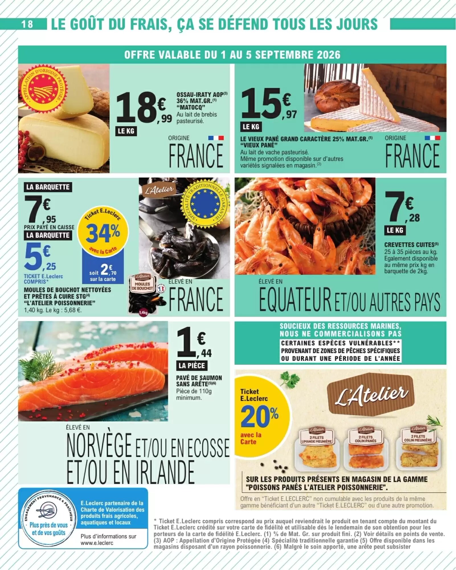 Prospectus promotionnel E.Leclerc valable à partir du 01/09/2026 - Page 18.