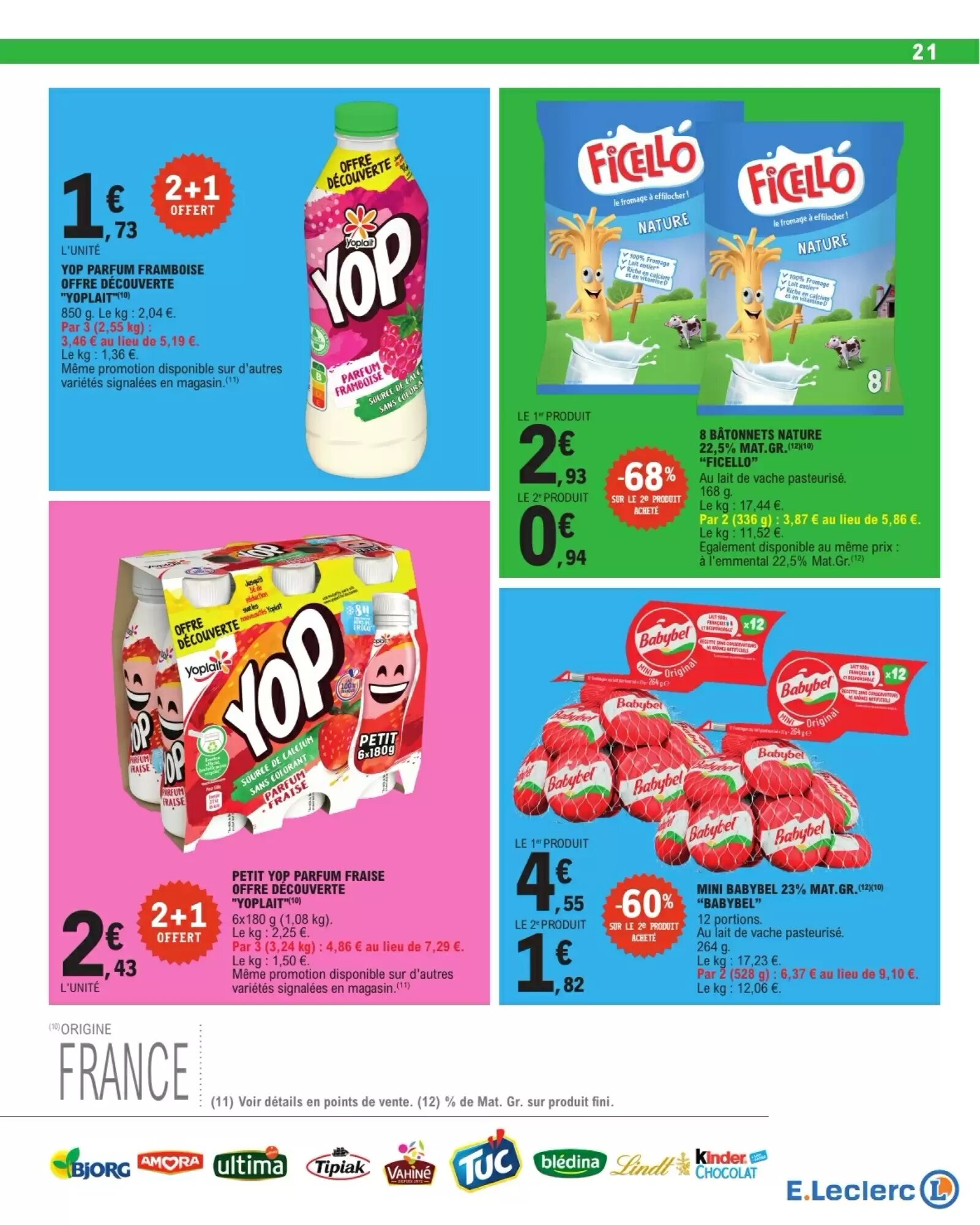Prospectus promotionnel E.Leclerc valable à partir du 01/09/2026 - Page 21.