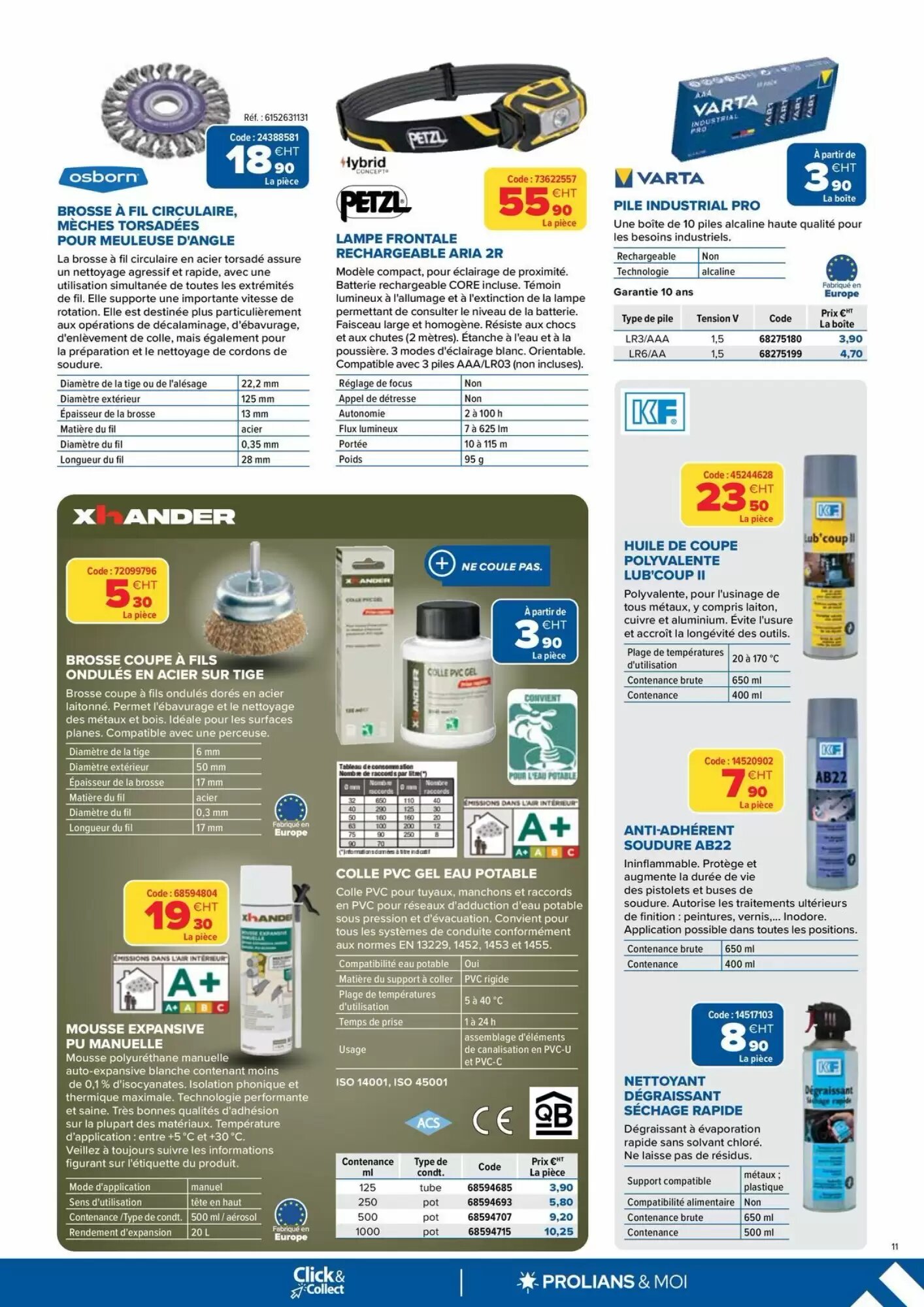 Prospectus promotionnel Prolians valable à partir du 01/09/2026 - Page 11.