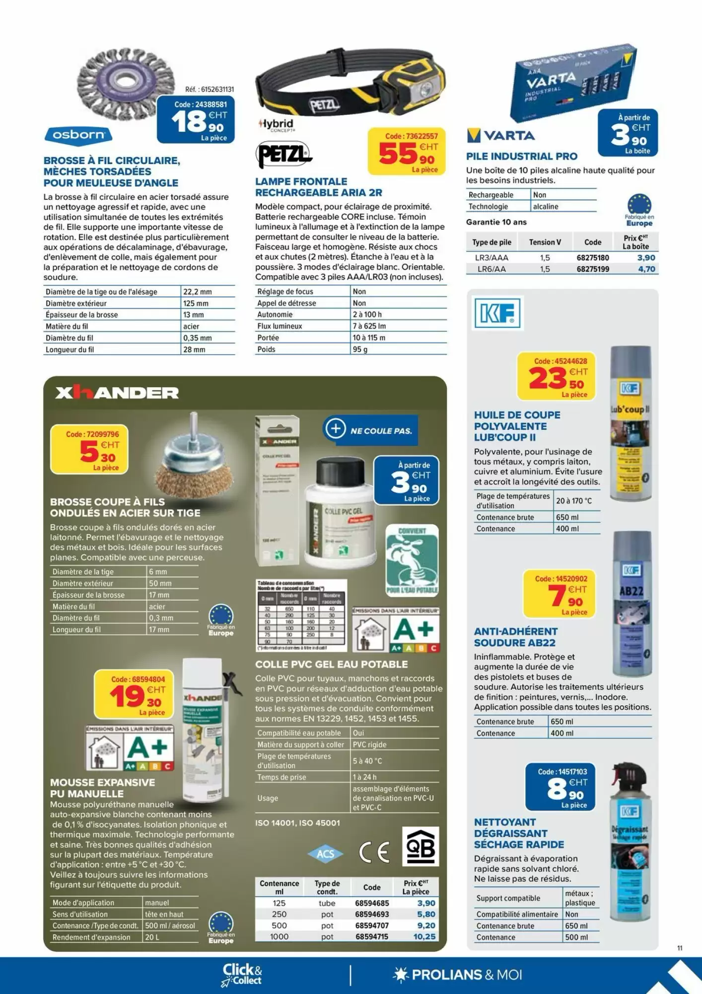 Prospectus promotionnel Prolians valable à partir du 01/09/2026 - Page 11.