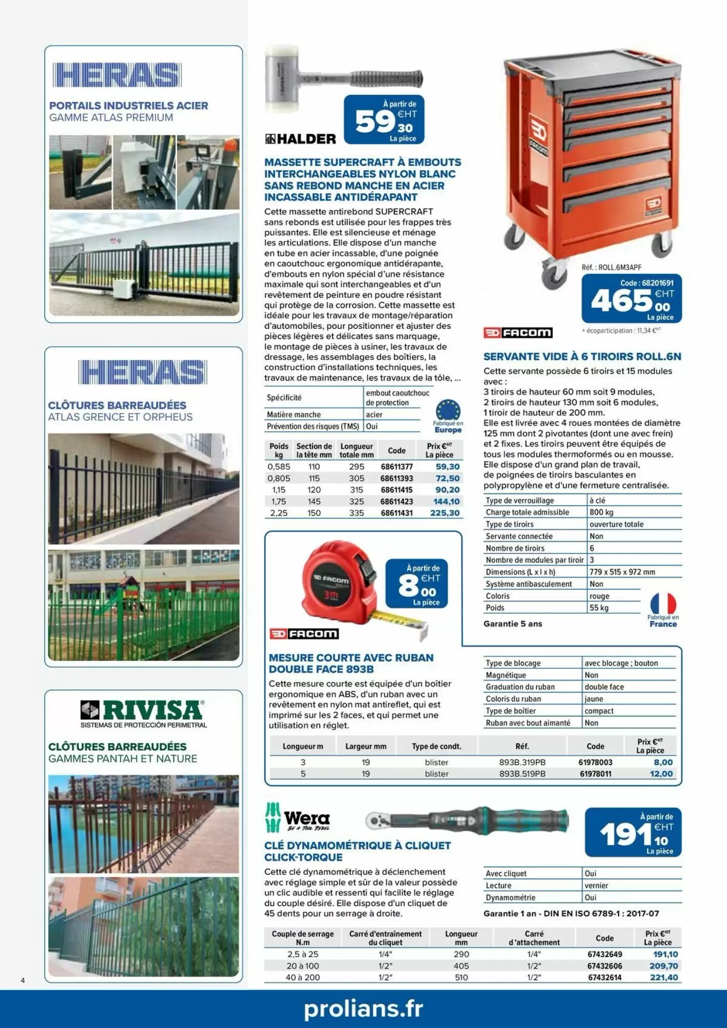 Prospectus promotionnel Prolians valable à partir du 01/09/2026 - Page 4.