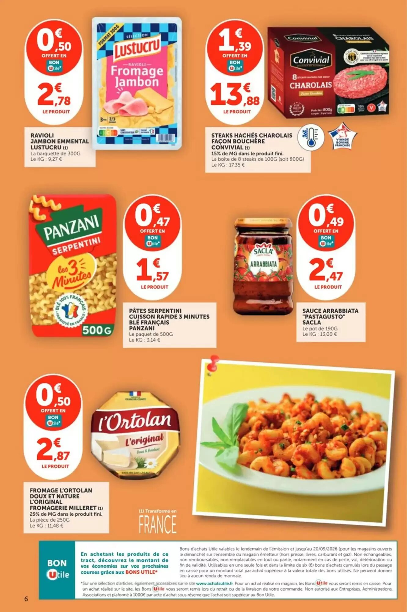Prospectus promotionnel Utile valable à partir du 01/09/2026 - Page 6.